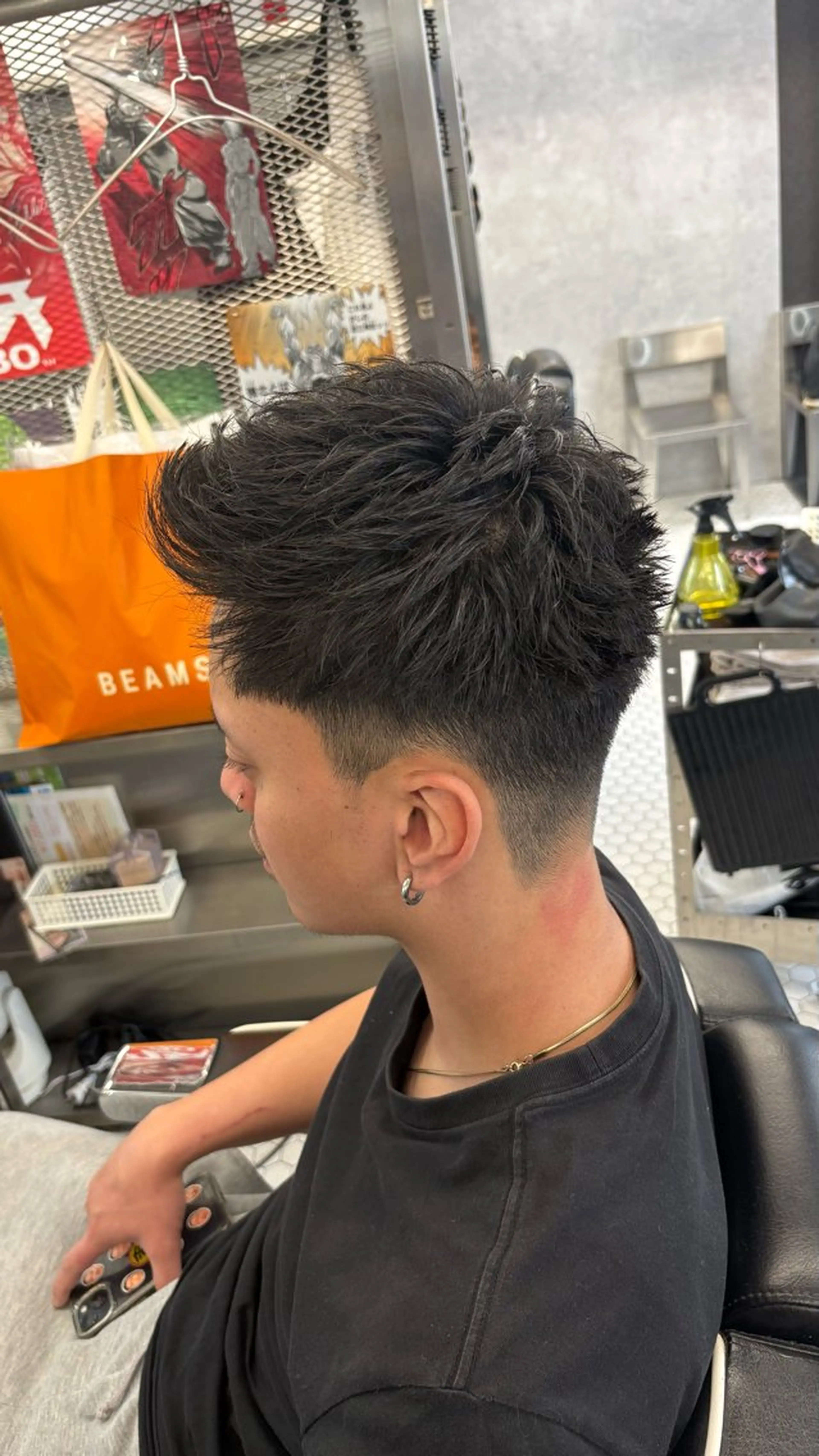 メンズ モヒカン カット 💎RIPLAY 田中凜鳳💎のヘアスタイル