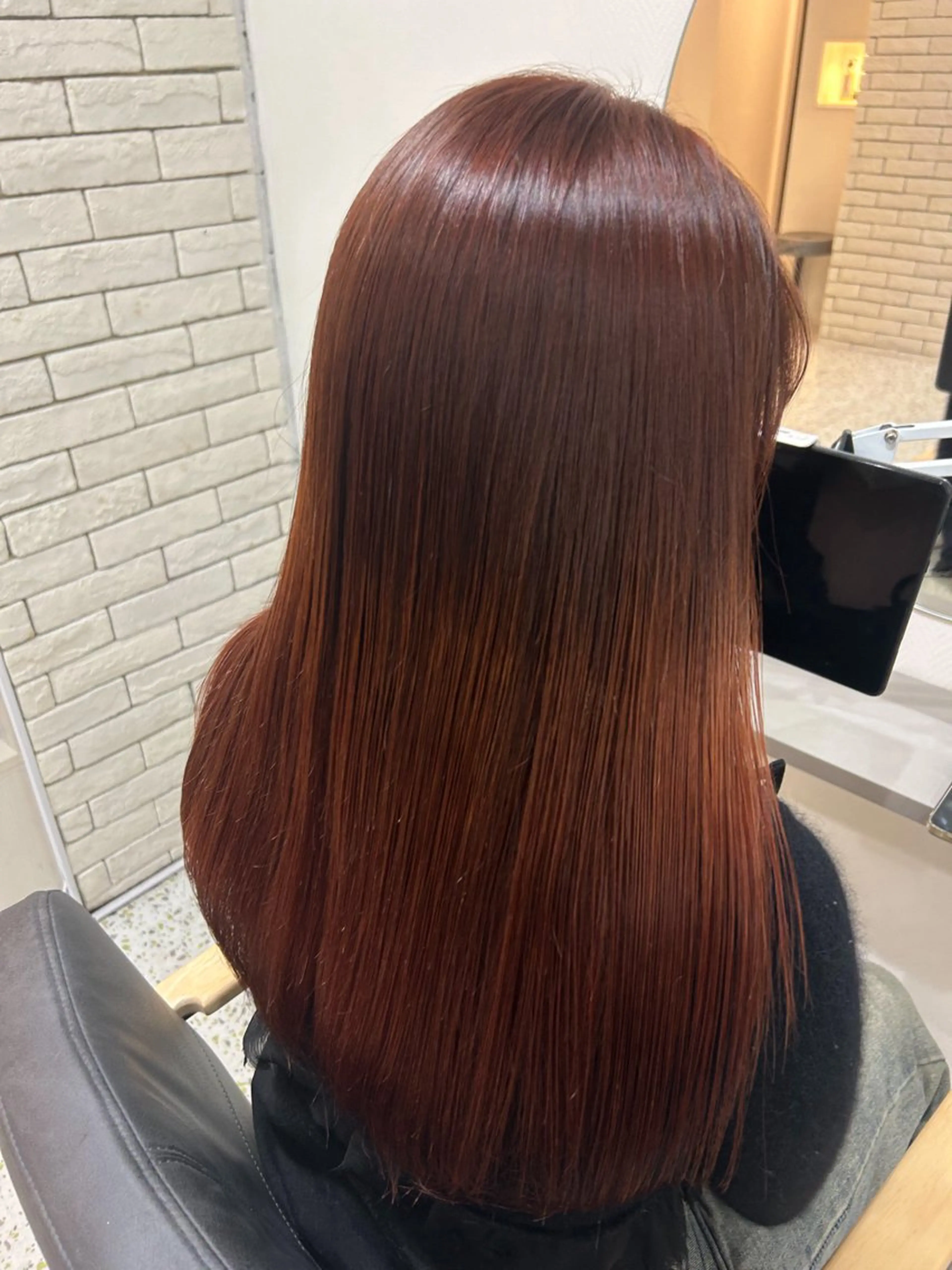 ミディアム 透明感カラー 莉々子のヘアスタイル