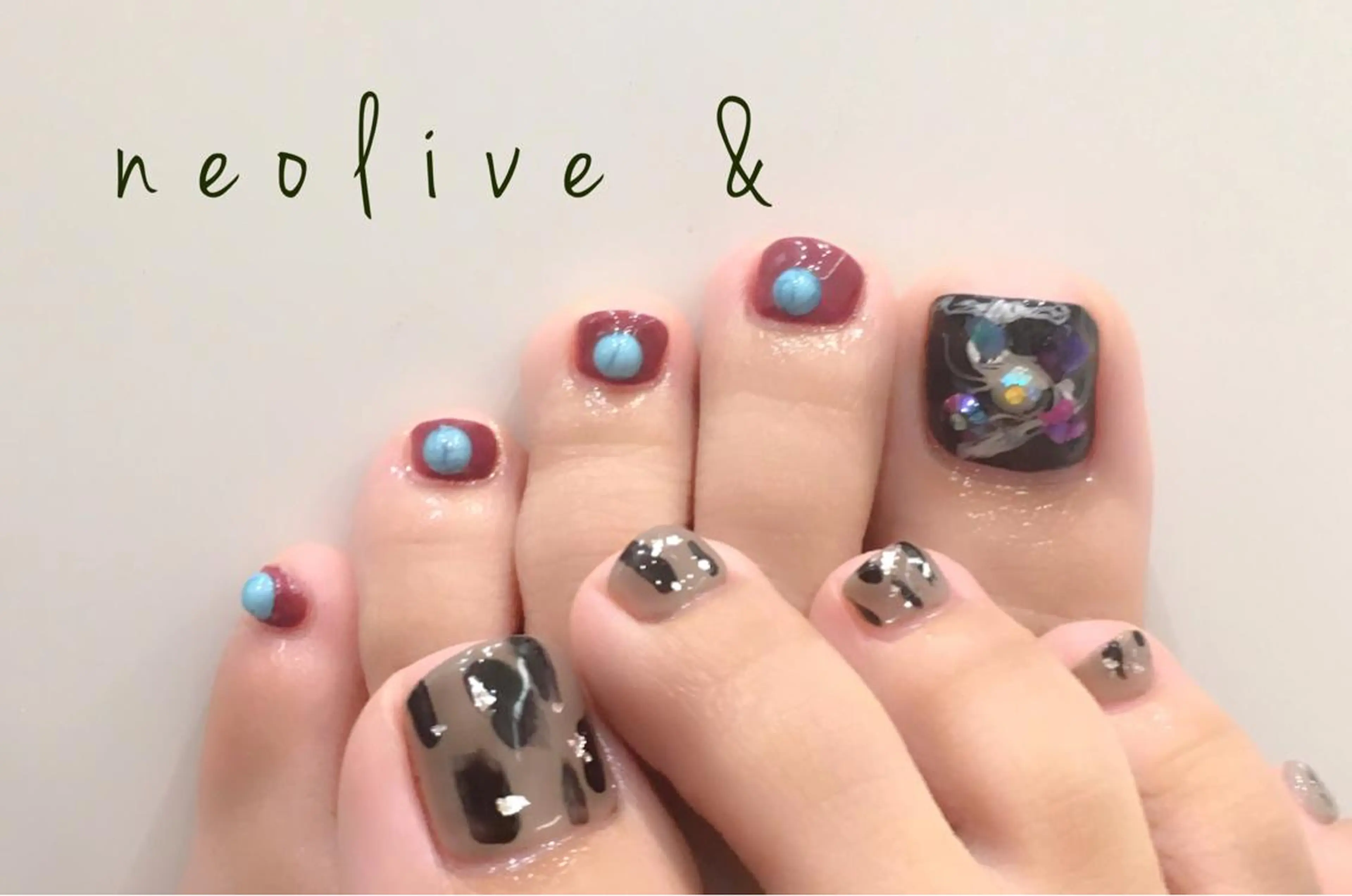 ネイル マツエク・マツパ フットネイル Yuriko Omi パラジェル/渋谷のネイルデザイン