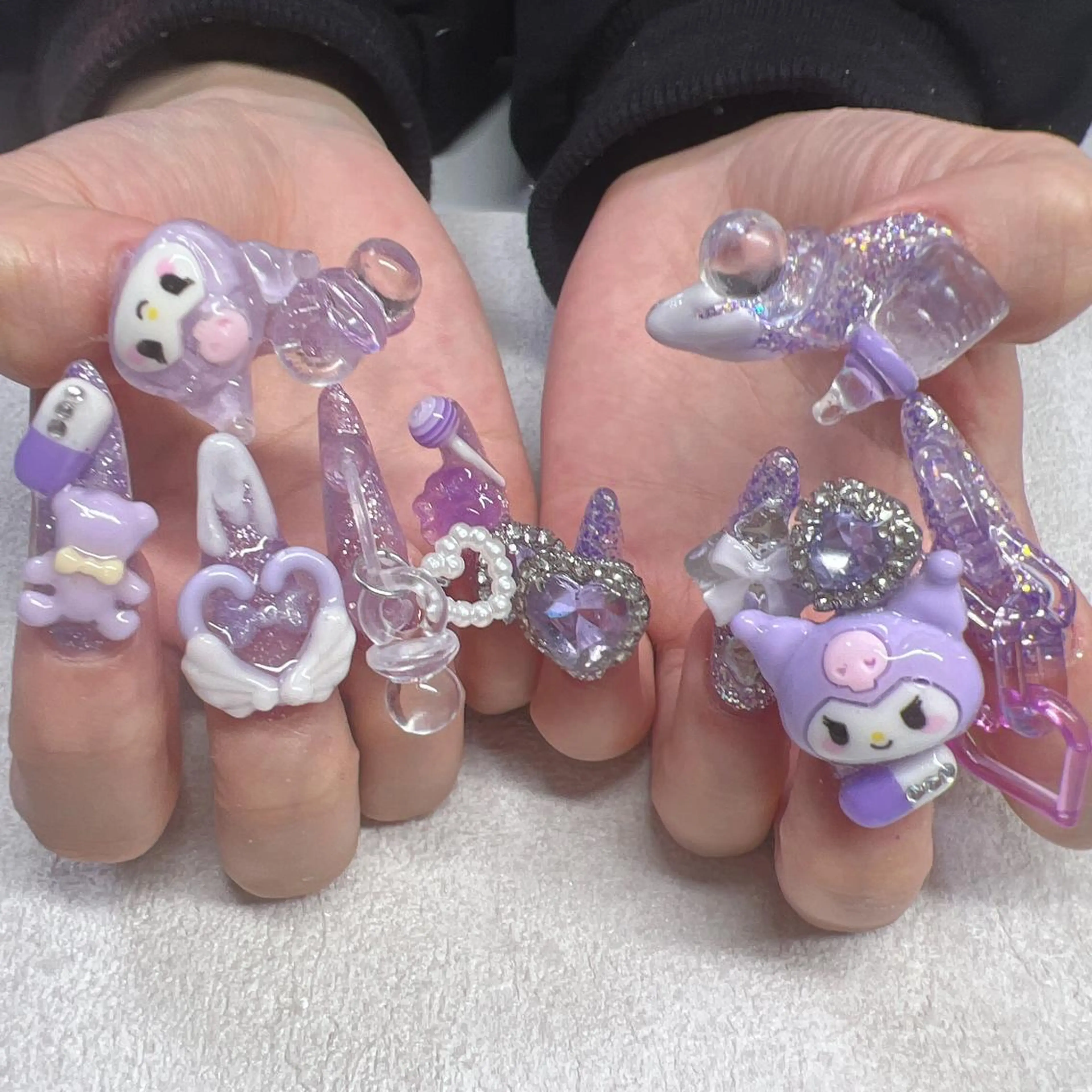 ネイル ロングネイル ハンドネイル nail l_yukiのネイルデザイン