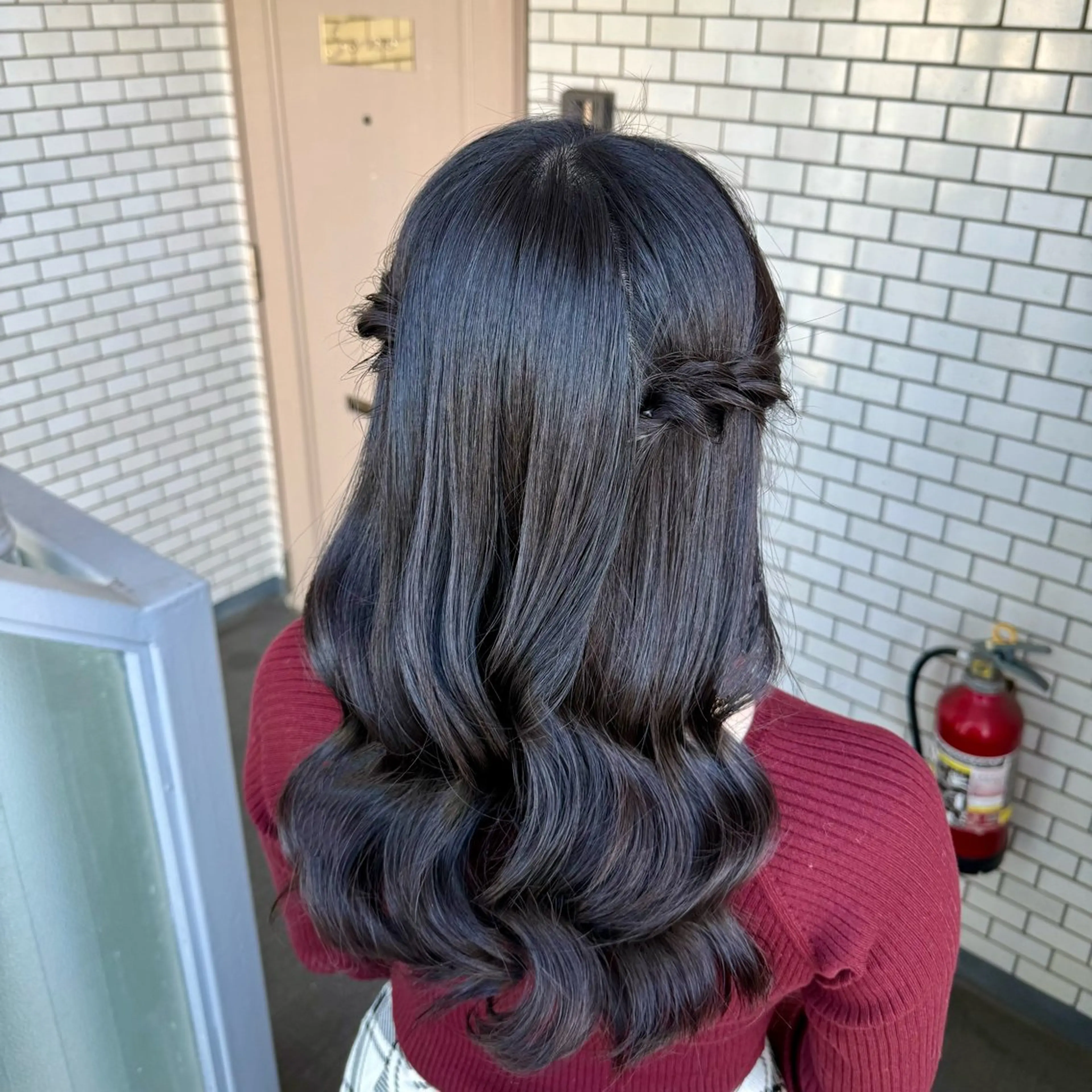ロング ヘアアレンジ 成人式 ハーフアップ 結婚式・ブライダル デート ヨシンモリ 褒められヘアメイク /‎ボブ女子🐶みおのその他イメージ