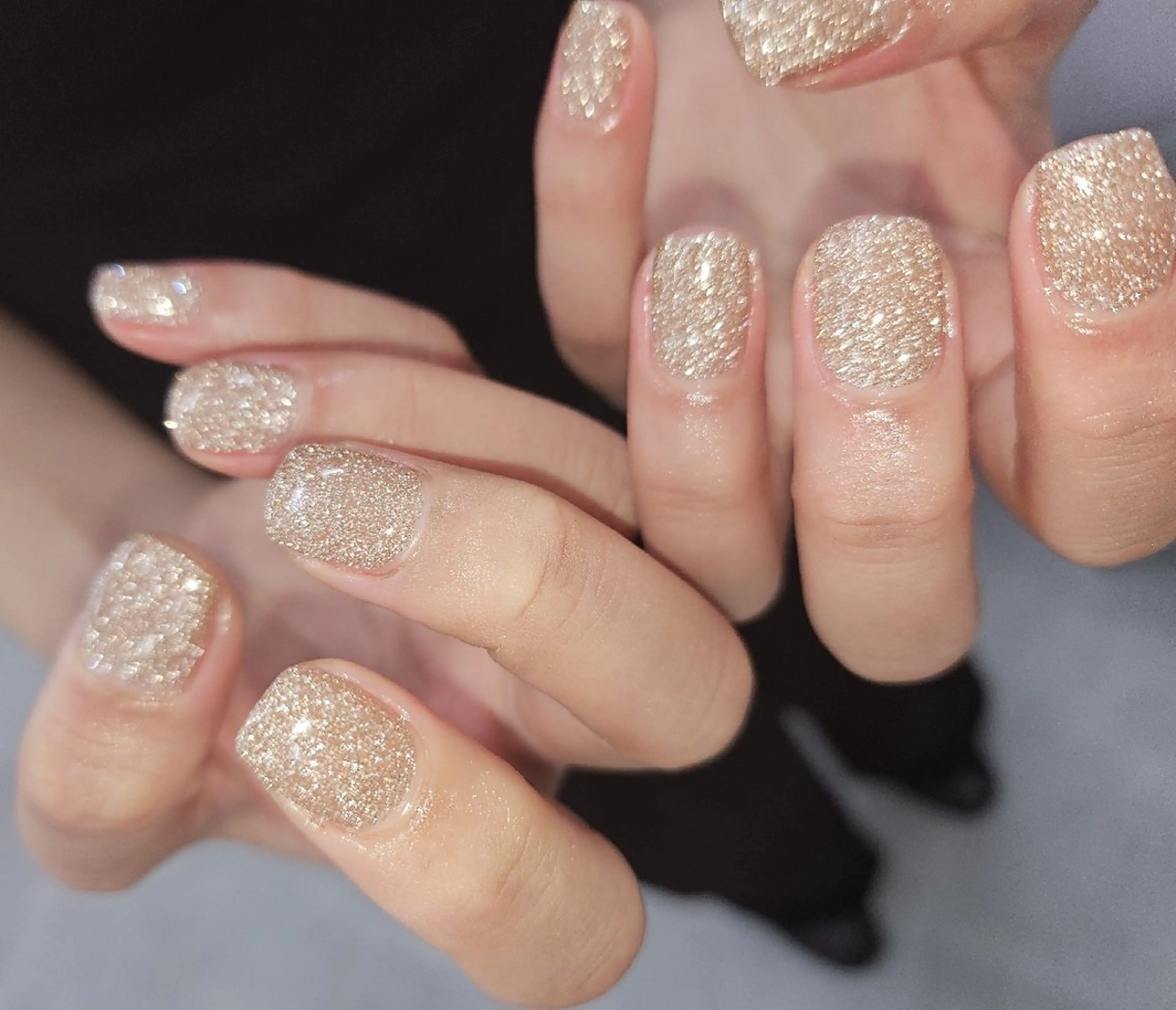 ネイル フラッシュネイル ジェルネイル ワンカラーネイル パラジェル シンプルネイル ハンドネイル puku nail 🌼kazu🌼のネイルデザイン