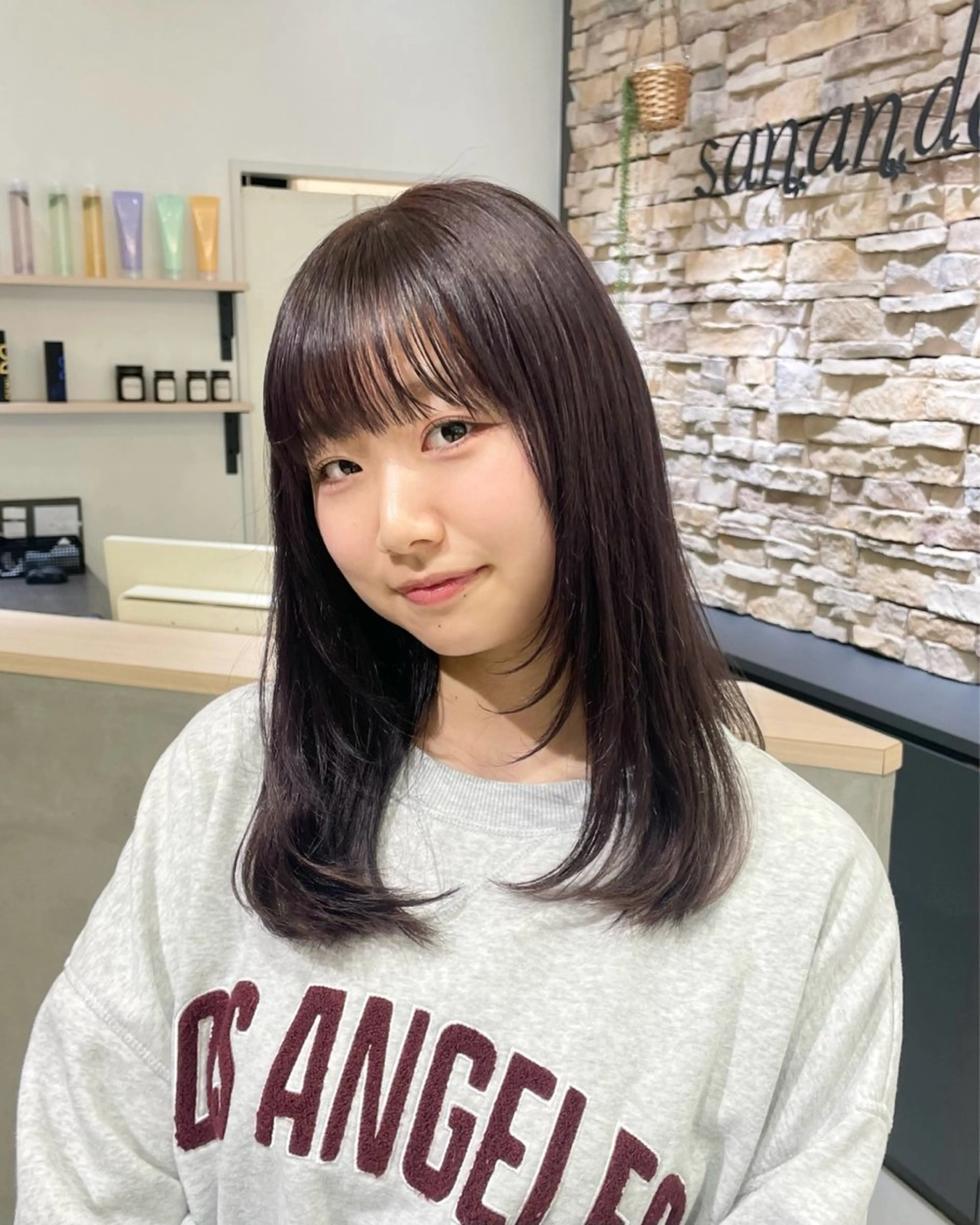 〔minimo限定〕カット,カラー,トリートメント ☆⸝⸝꙳の写真