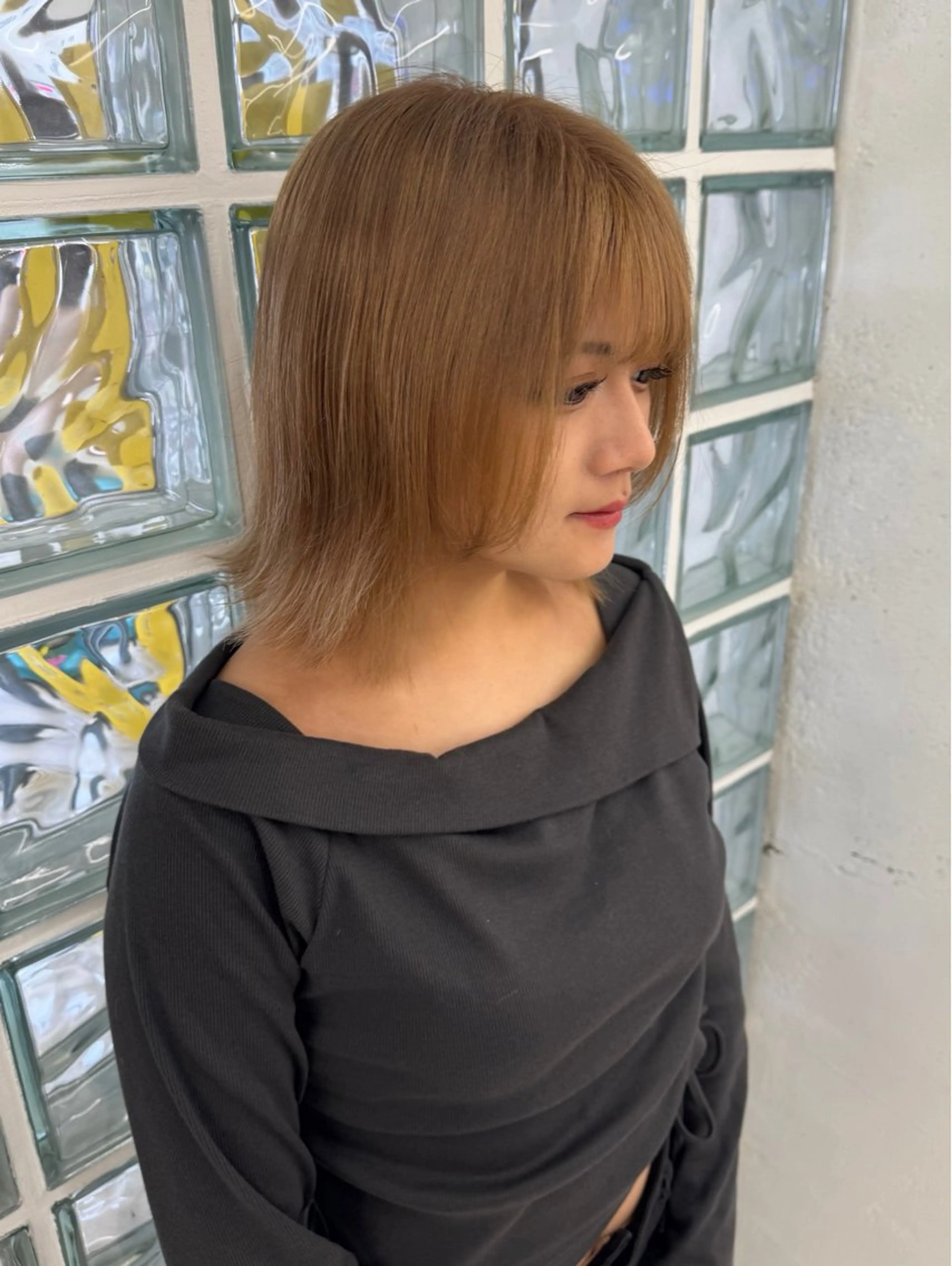 ミディアム Nene ／Roverのヘアスタイル