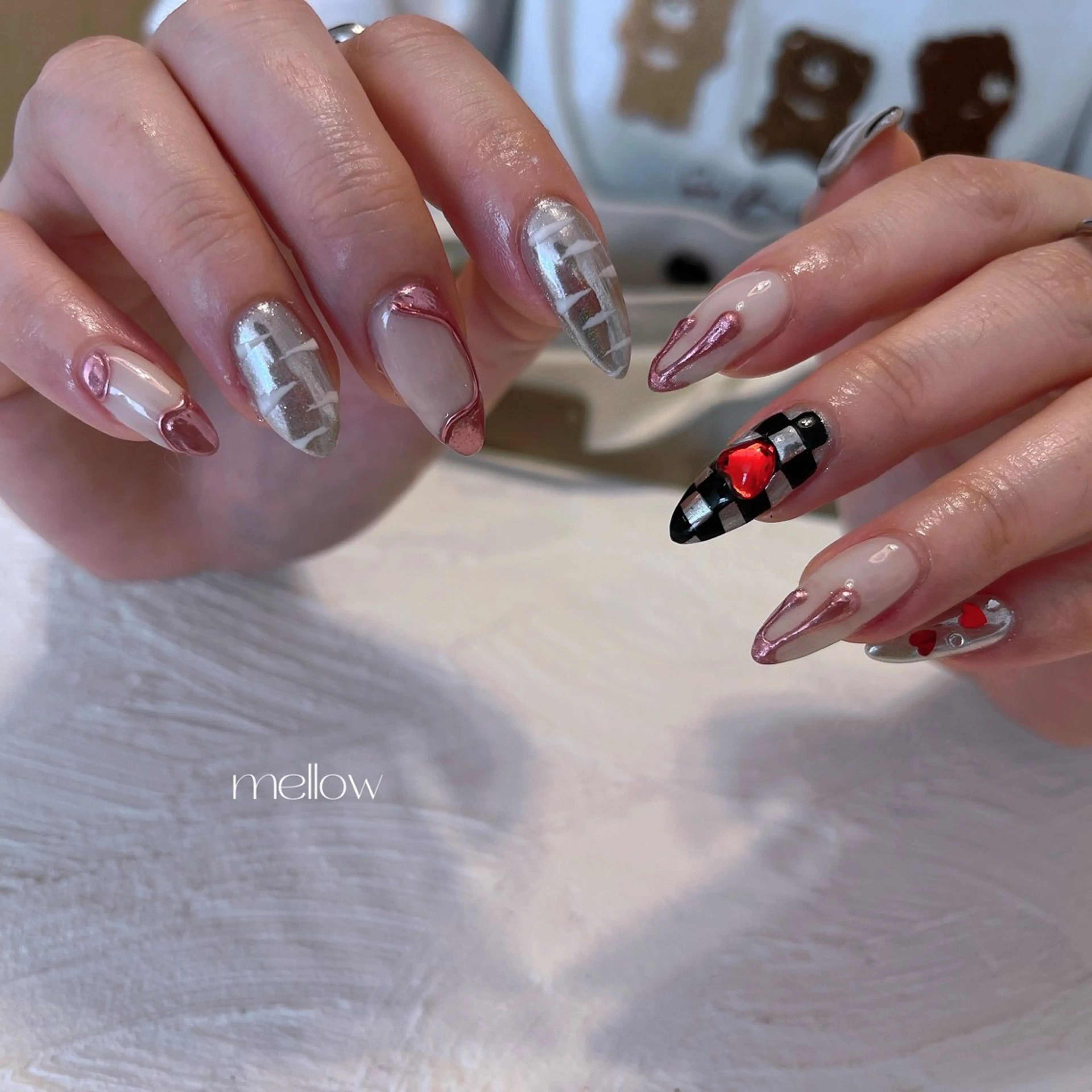 ネイル ハンドネイル mayu 𓃠のネイルデザイン