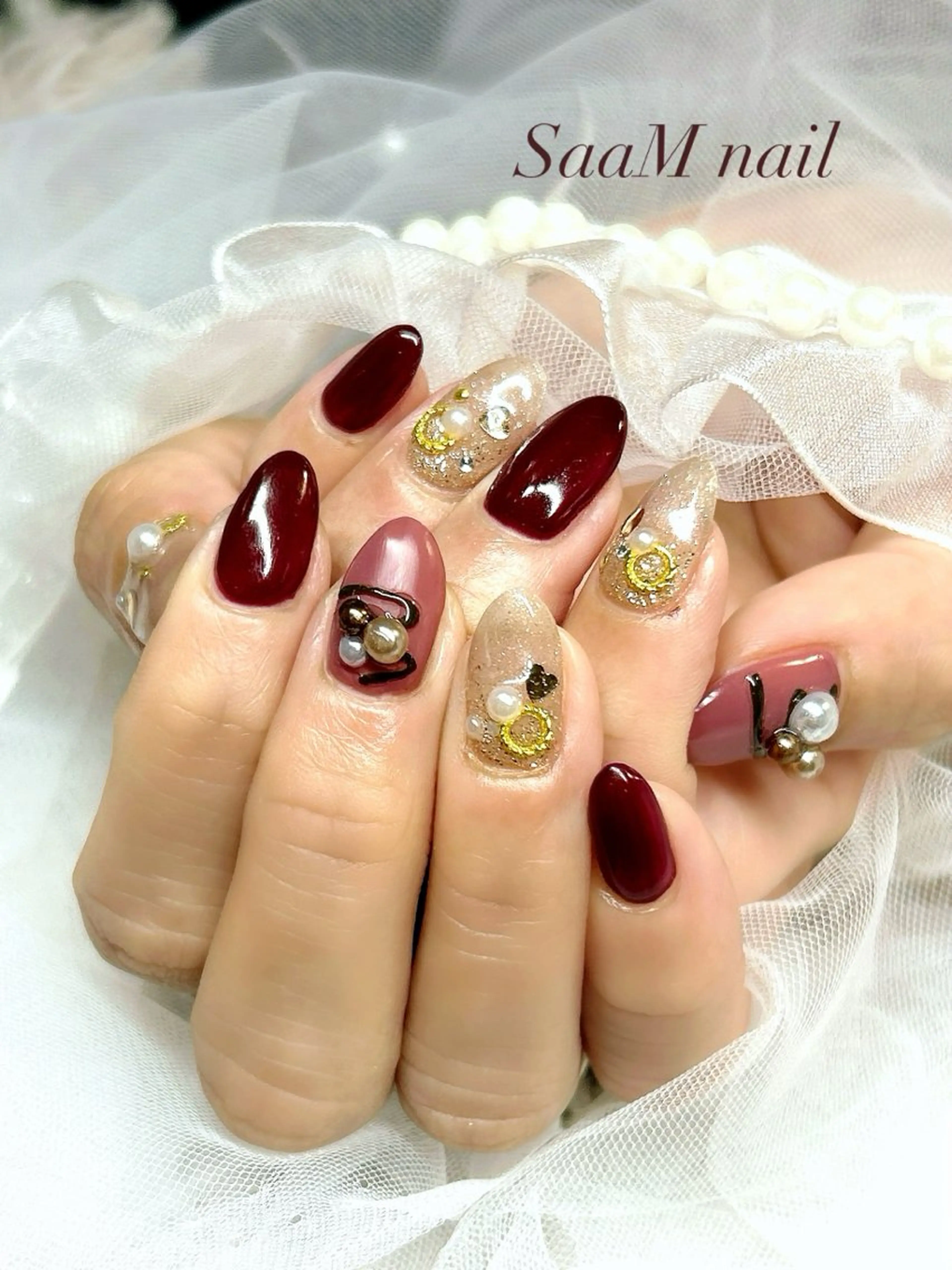 ネイル ハンドネイル SaaM nailのネイルデザイン