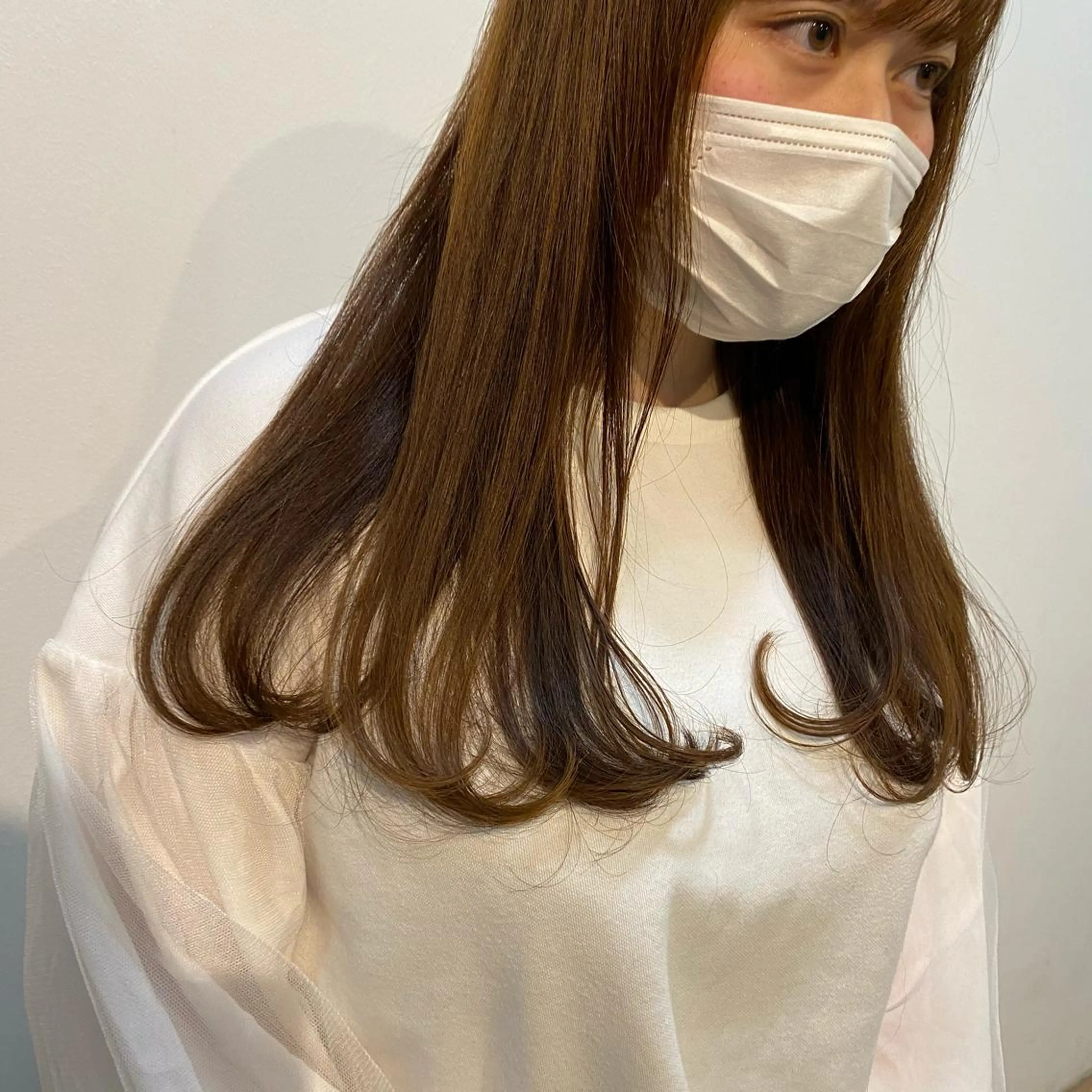 ロング カラー 栗田 大輝のヘアスタイル