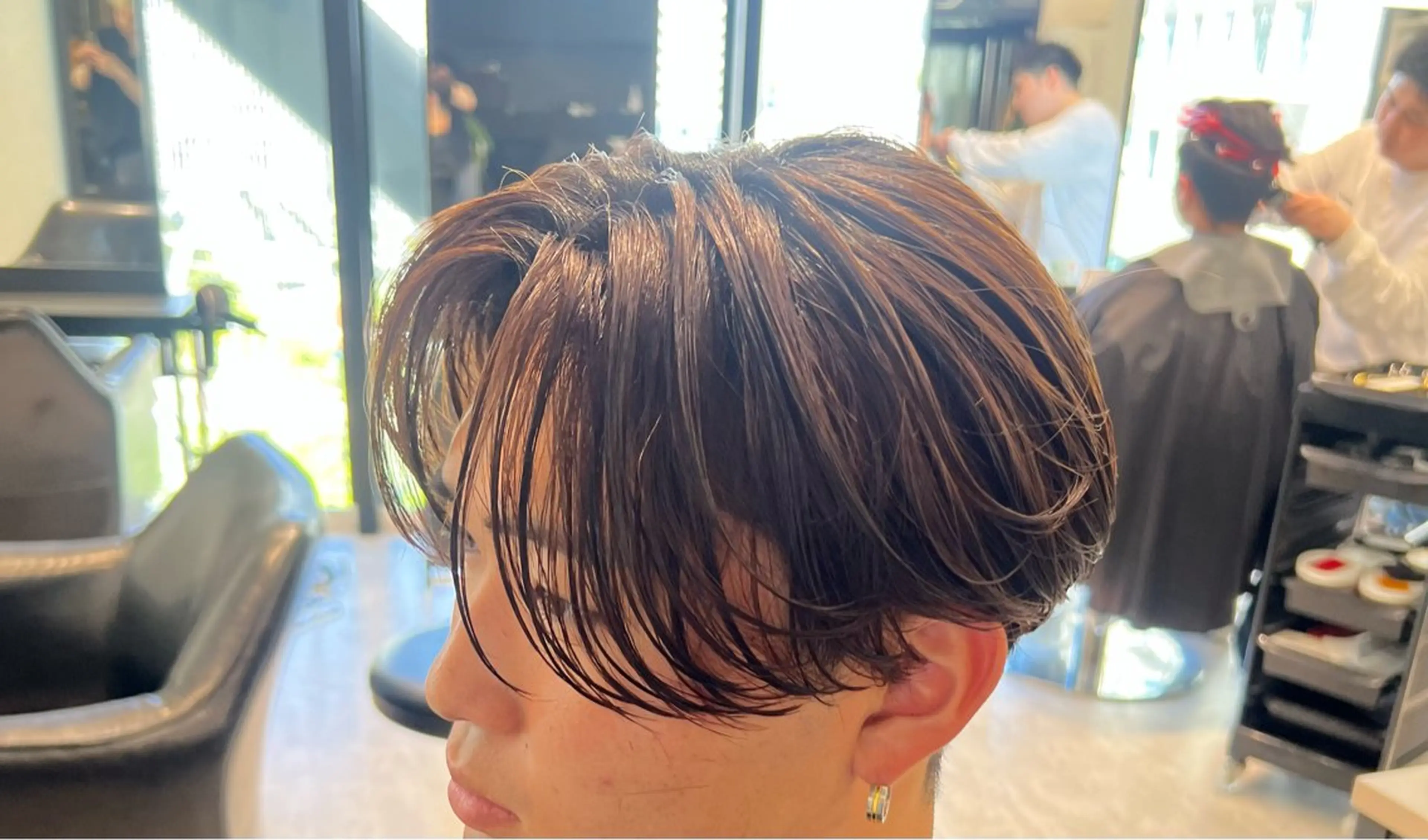 メンズ カット 縮毛矯正 渋谷美容師　琉星 メンズ特化のヘアスタイル