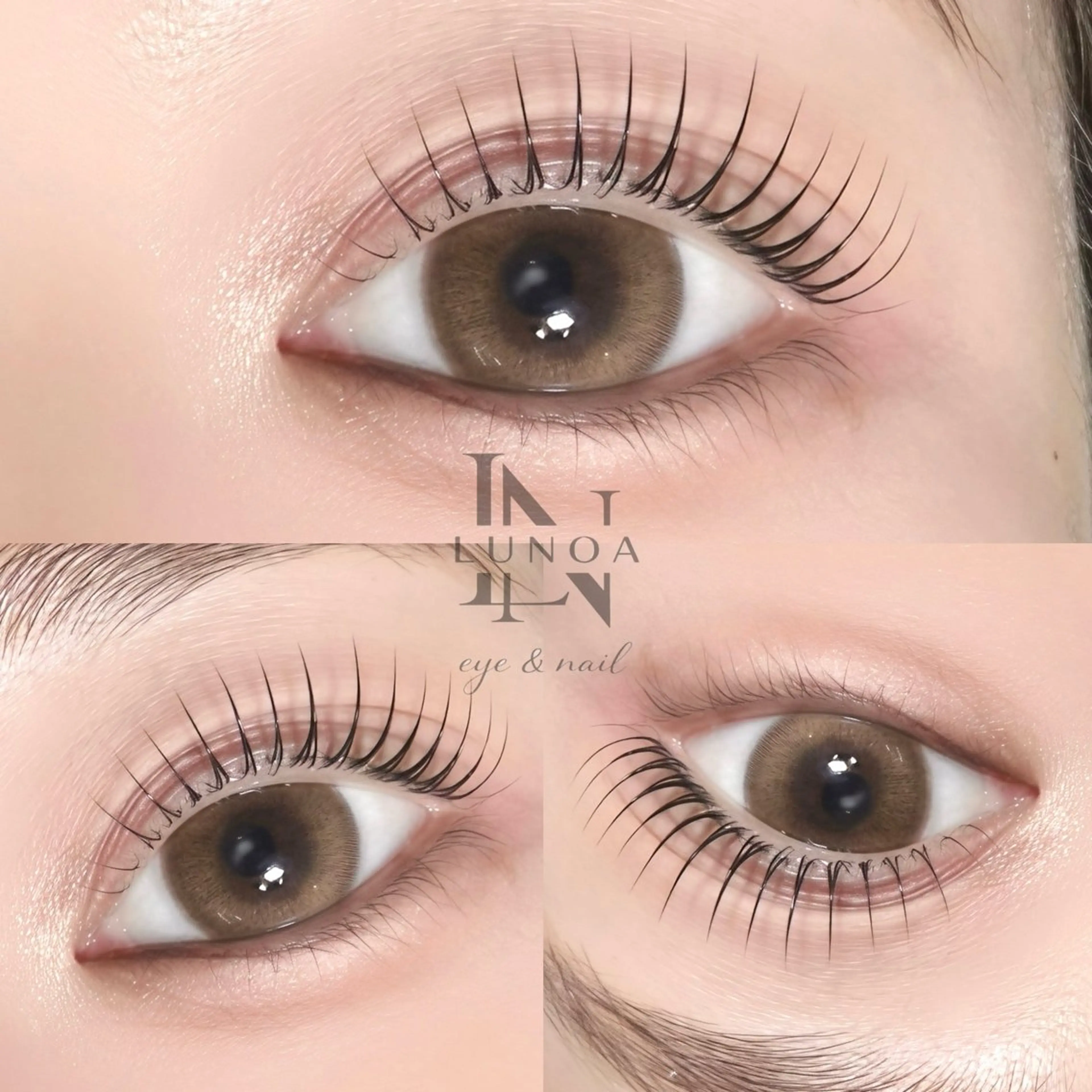 マツエク・マツパ パリジェンヌラッシュリフト LUNOA ayuのマツエク・マツパデザイン