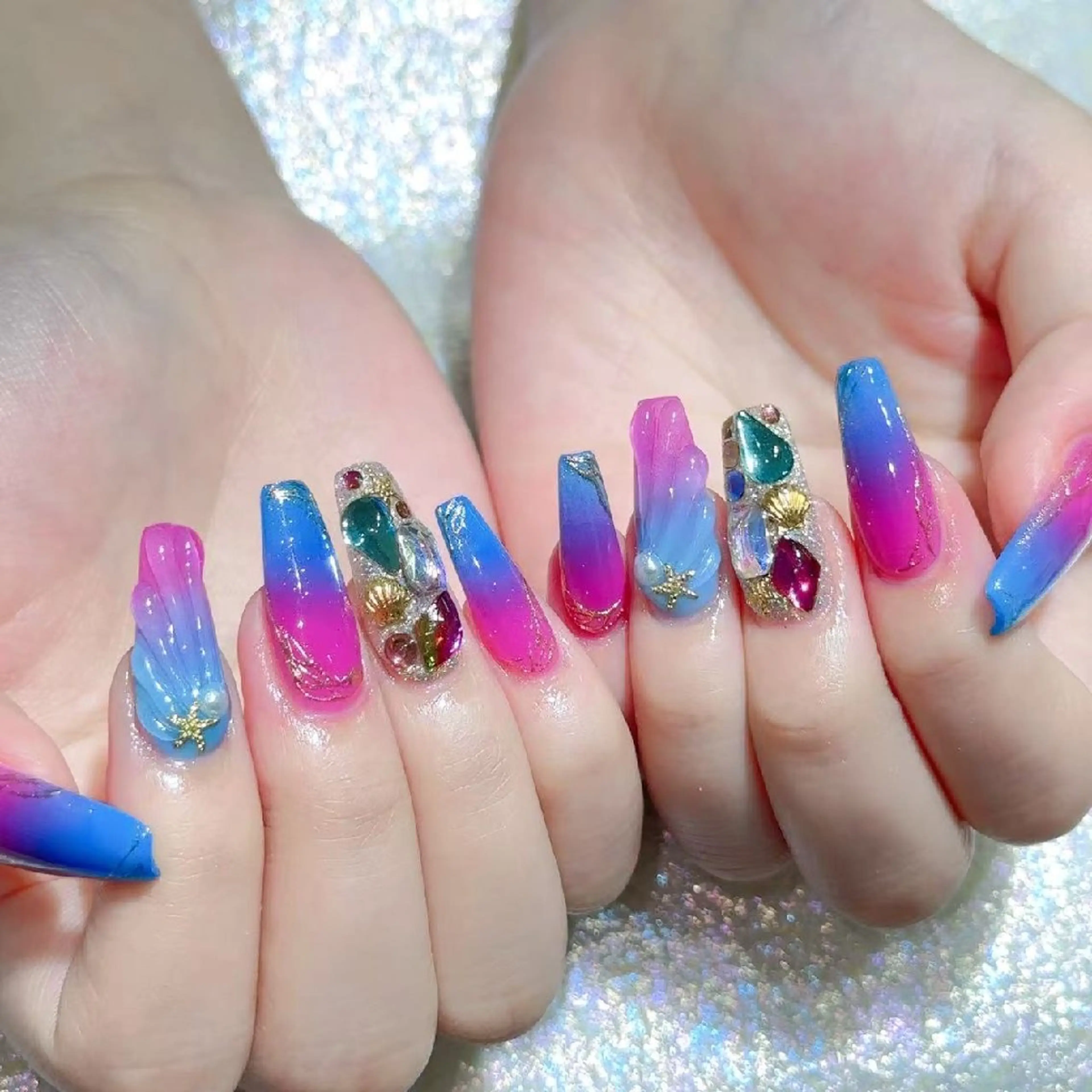 ネイル ハンドネイル Queen's ゆなのネイルデザイン