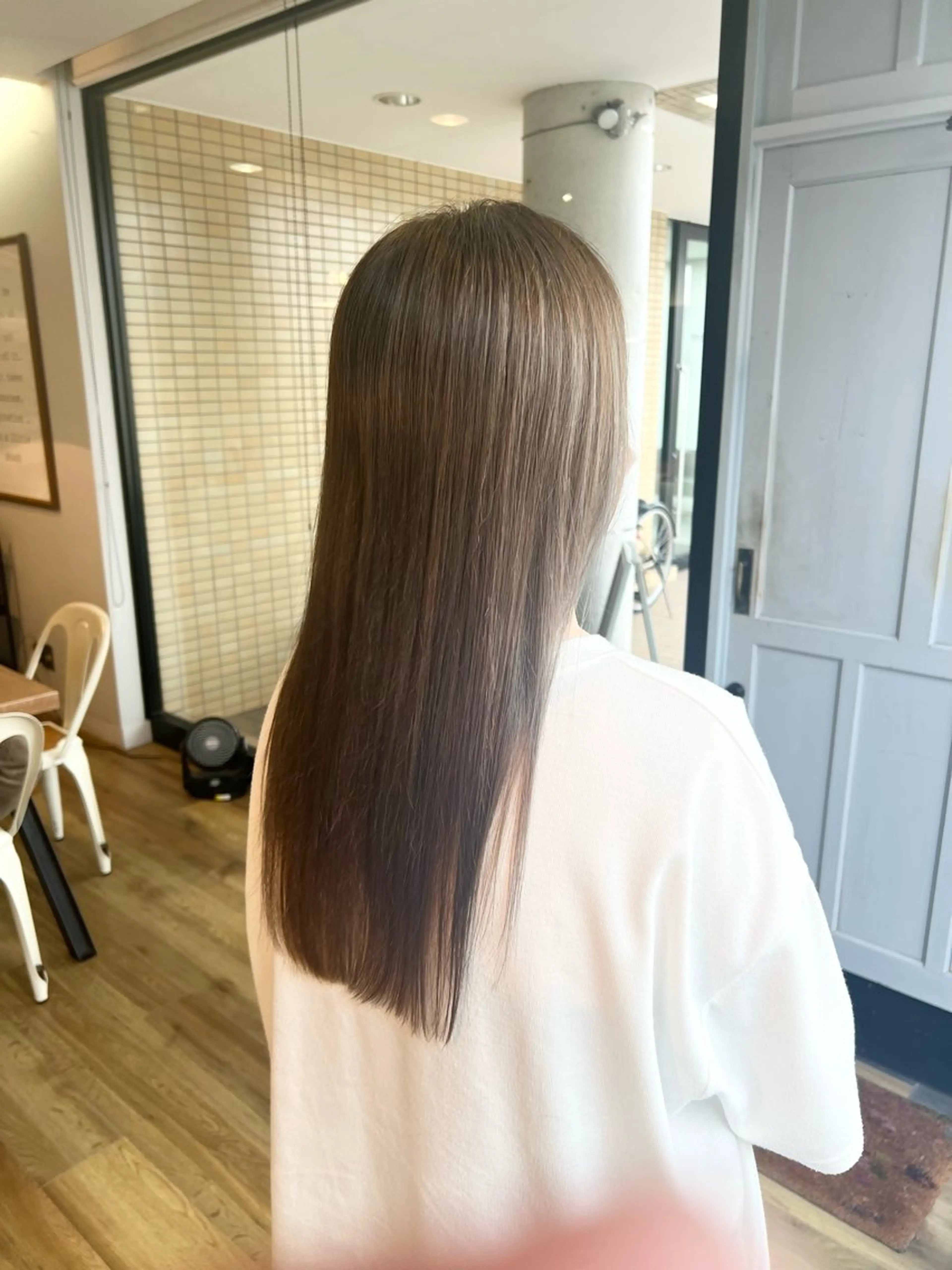 縮毛矯正 堀 望美のヘアスタイル