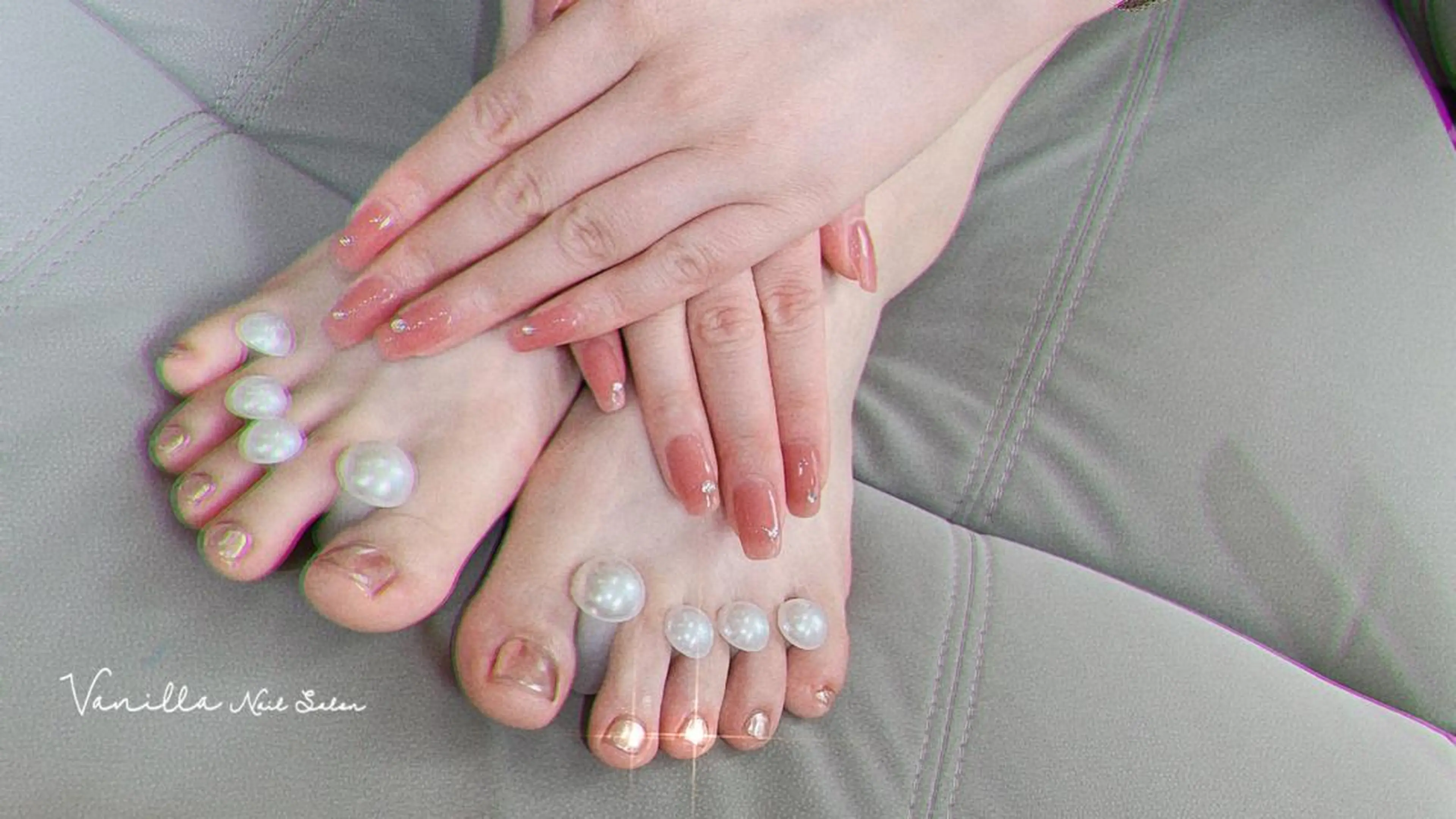 ネイル ハンドネイル フットネイル Vanilla nail salonのネイルデザイン