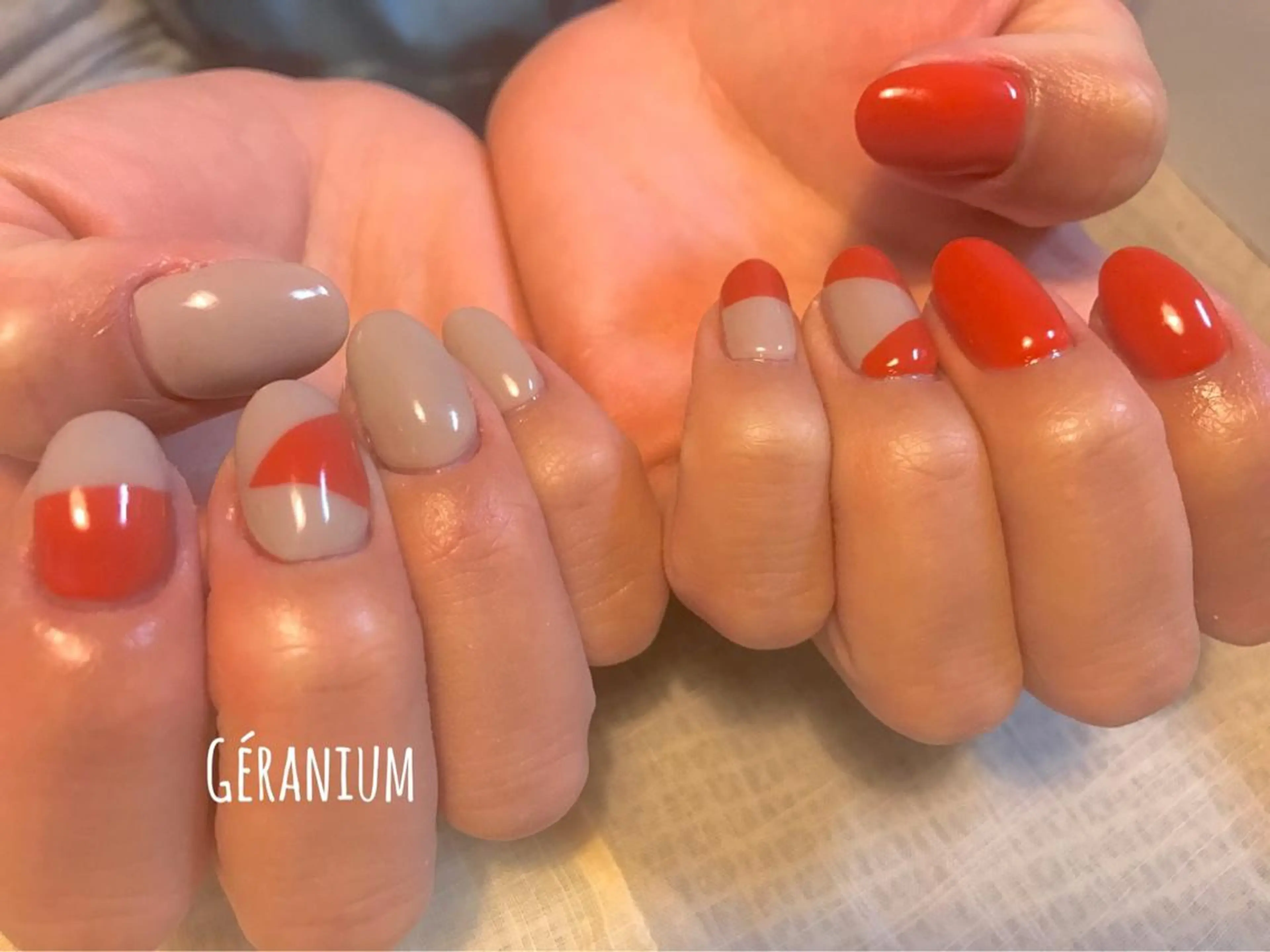ネイル GéRanium Harukaのネイルデザイン