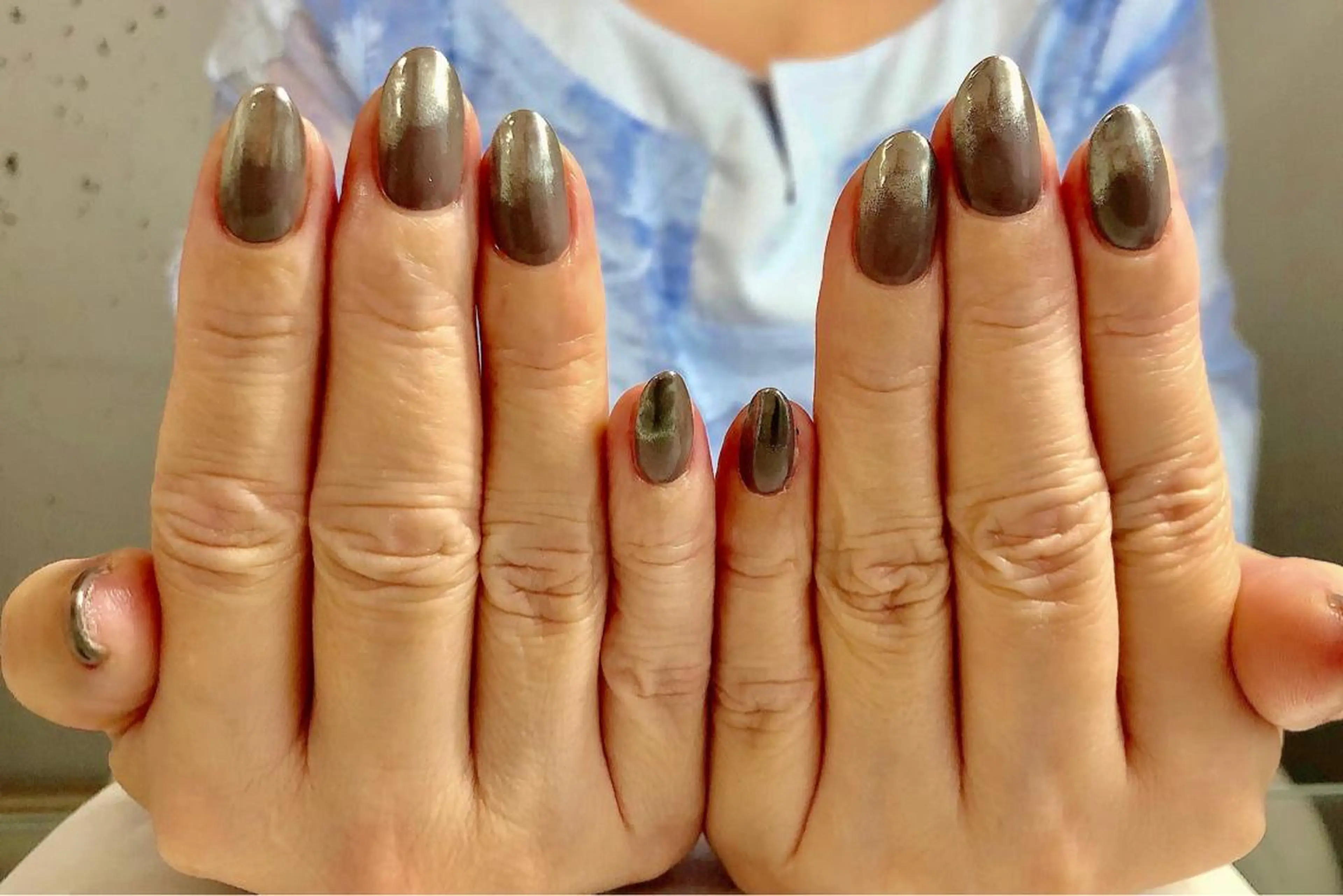 ネイル ミラーネイル ホワイトニング🦷 ネイル💅LEAのその他イメージ