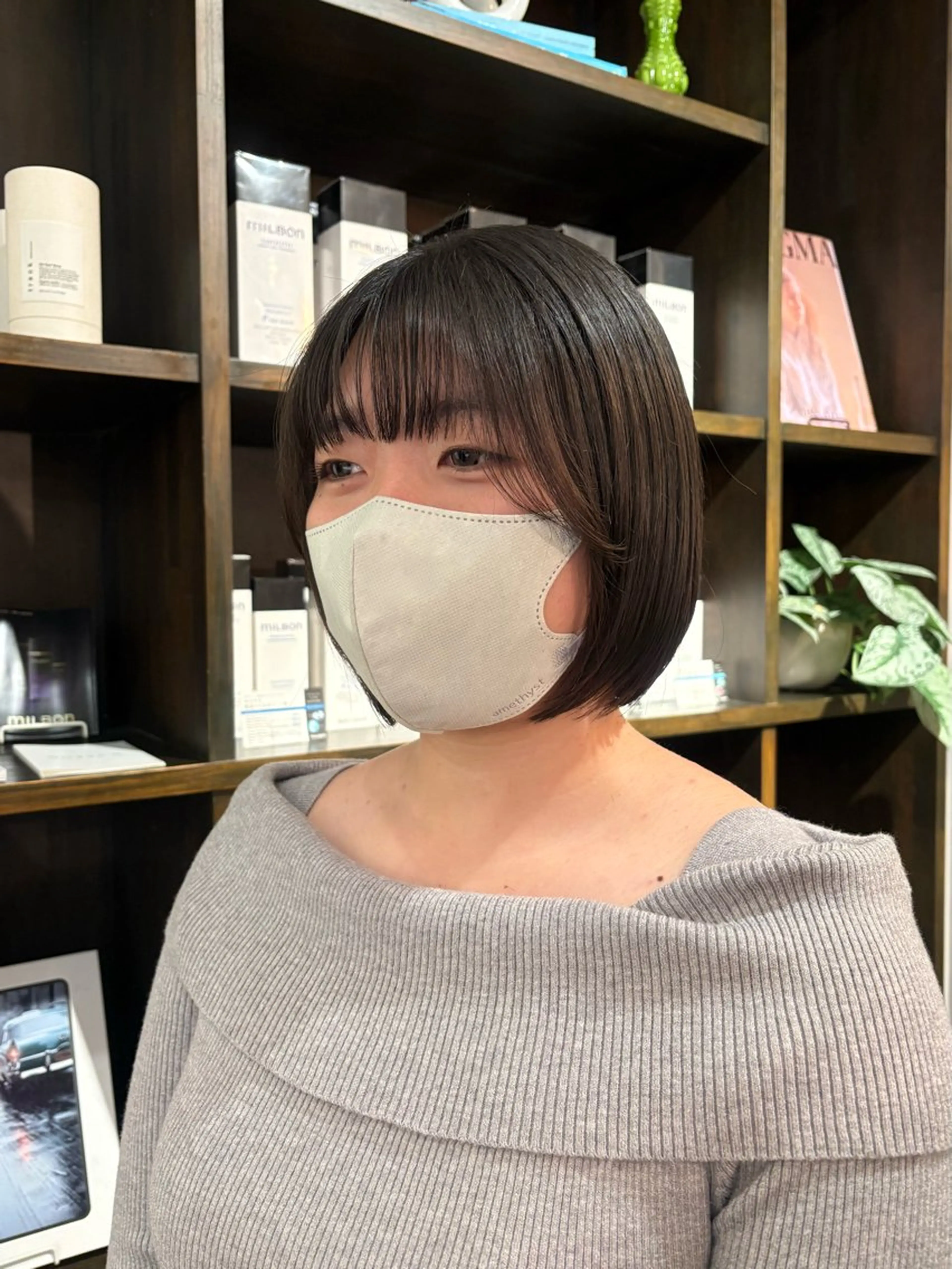 ショート 西野 優夏のヘアスタイル
