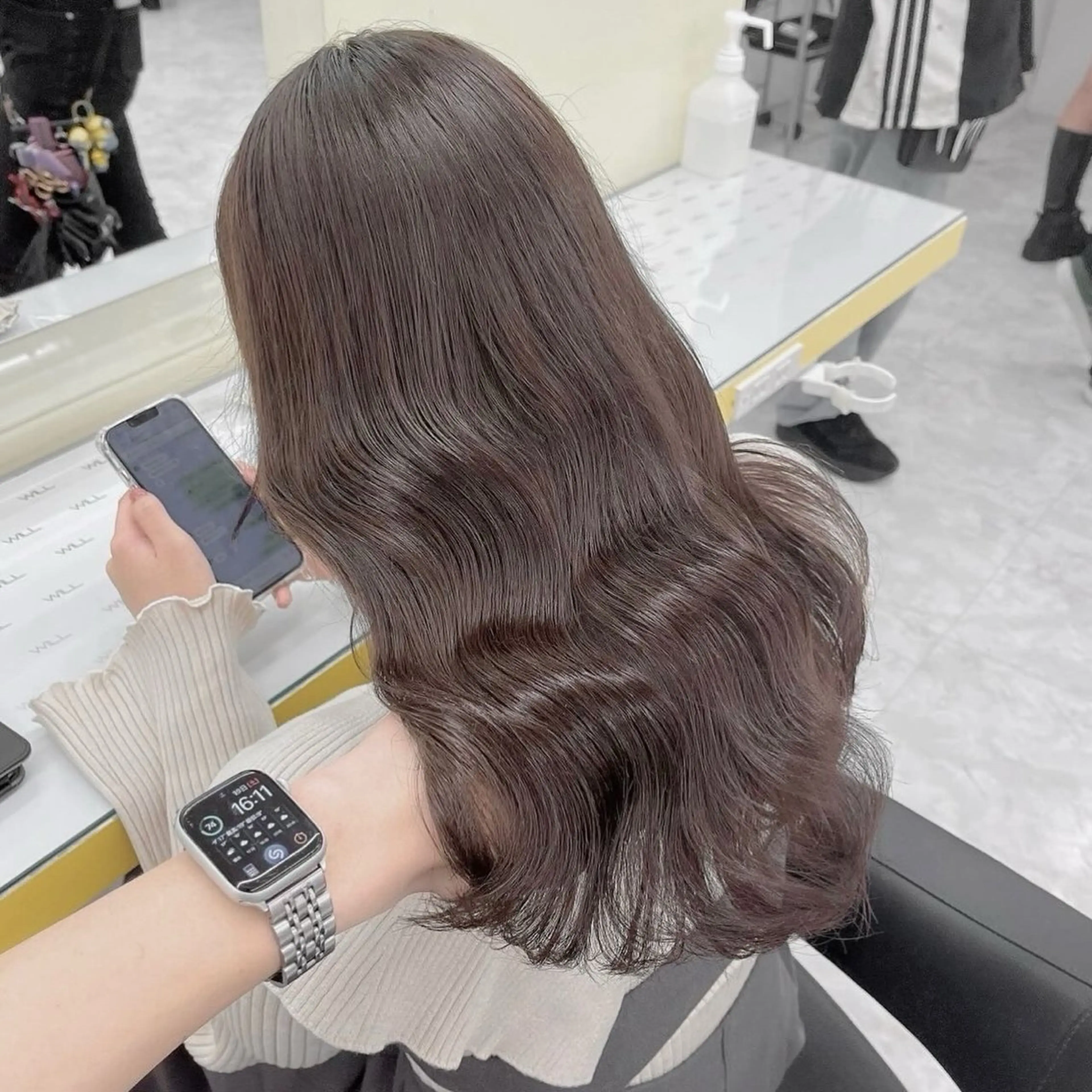 ロング カラー 巻きラク♡レイヤー 🦢こころのヘアスタイル