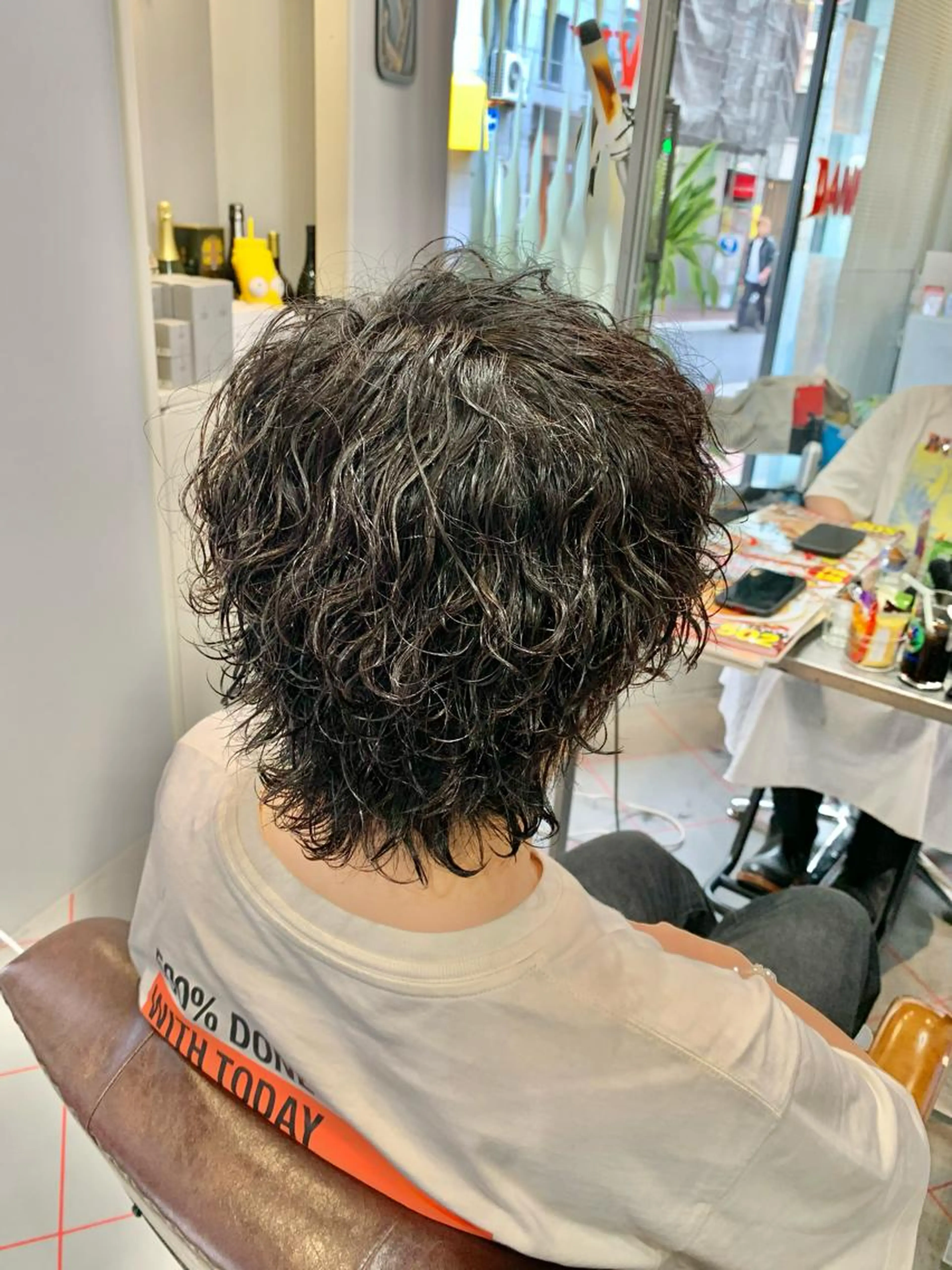 パーマのみ（波巻き、ツイスパ等）カットなしのパーマだけのメニュー❗️※カラーのみも同料金の写真