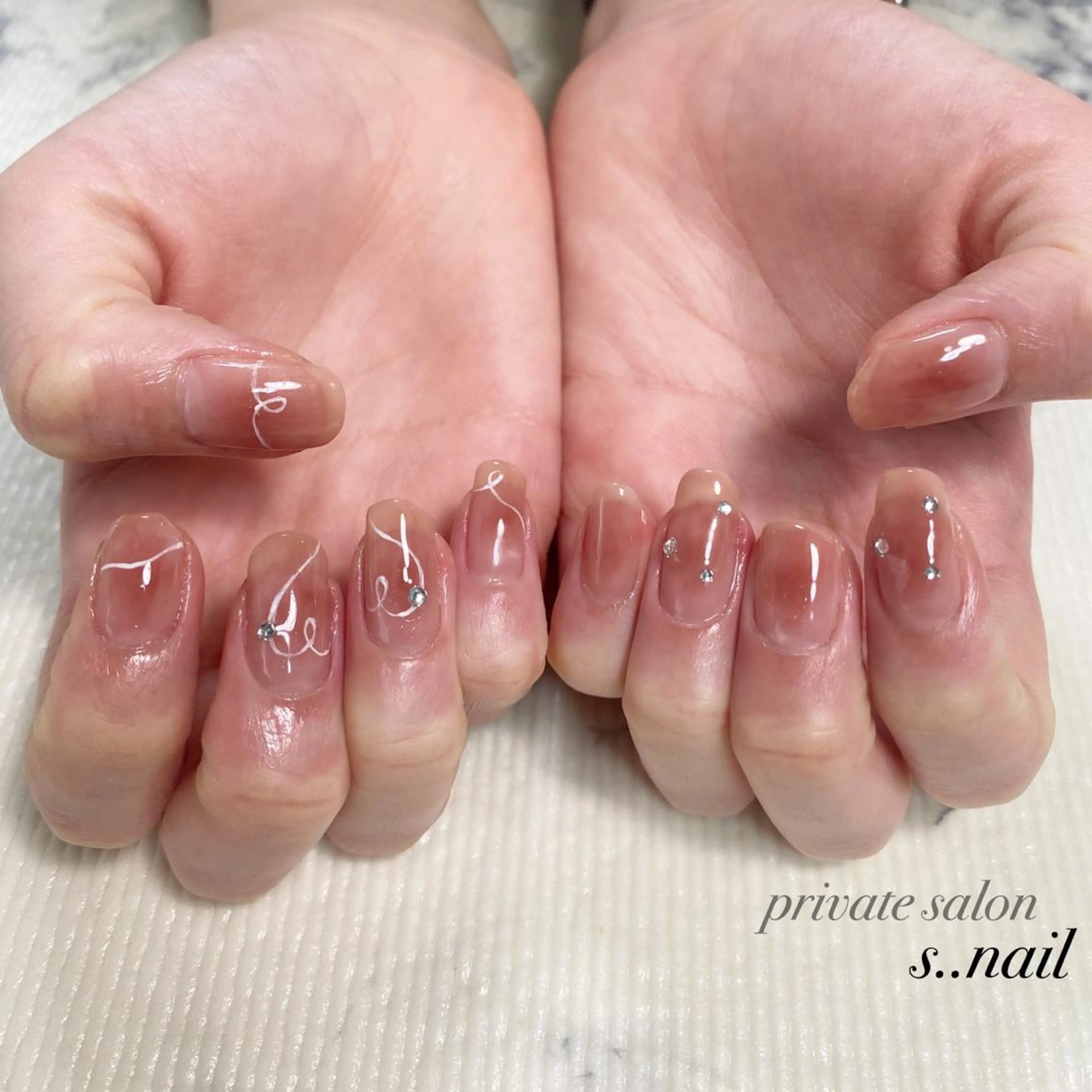 ネイル チークネイル ハンドネイル フットネイル s..nail / MORITAのネイルデザイン