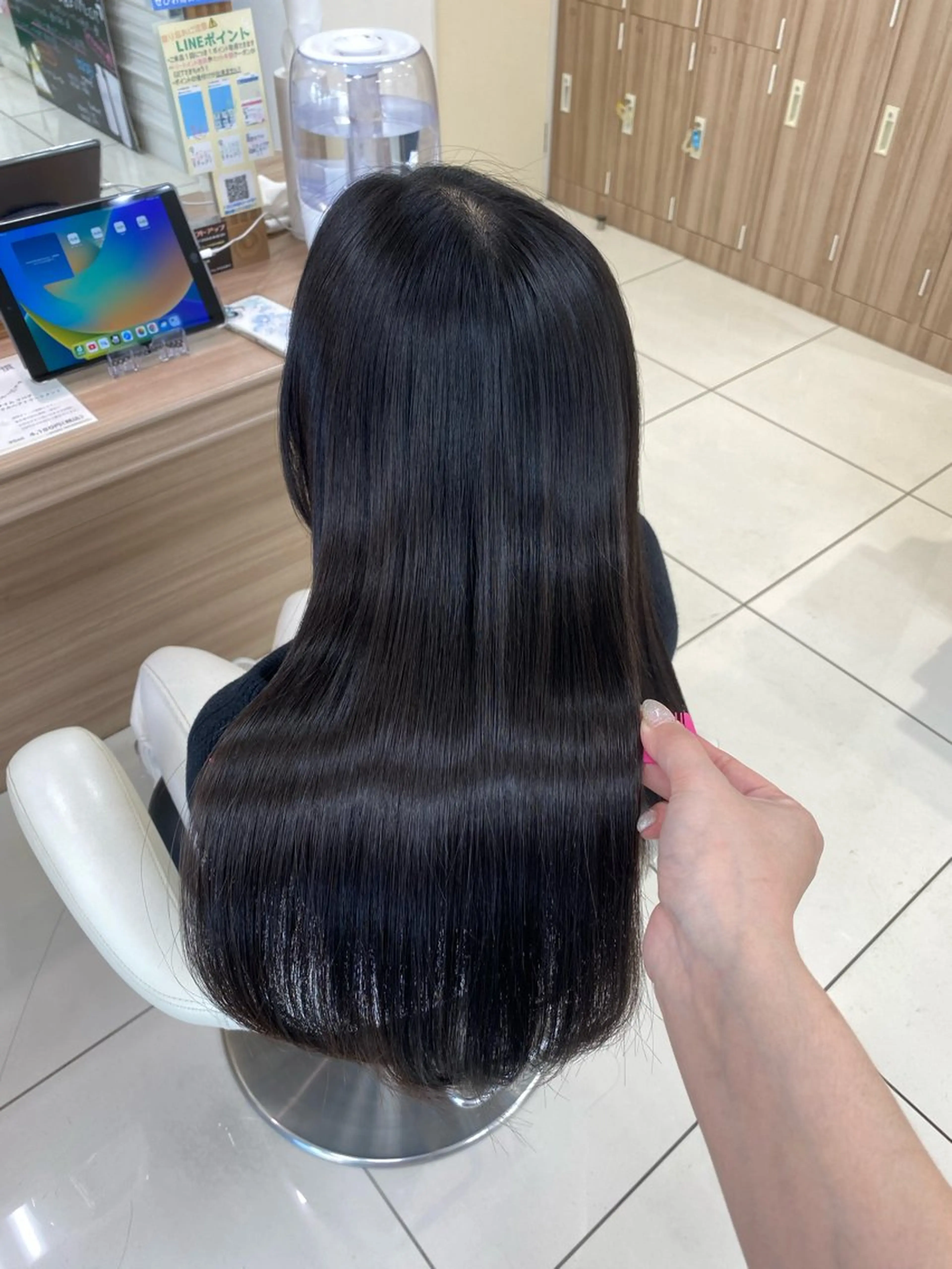 ロング パーマ 縮毛矯正 トリートメント 髪質改善/美髪矯正/ SONOKA🦋のヘアスタイル