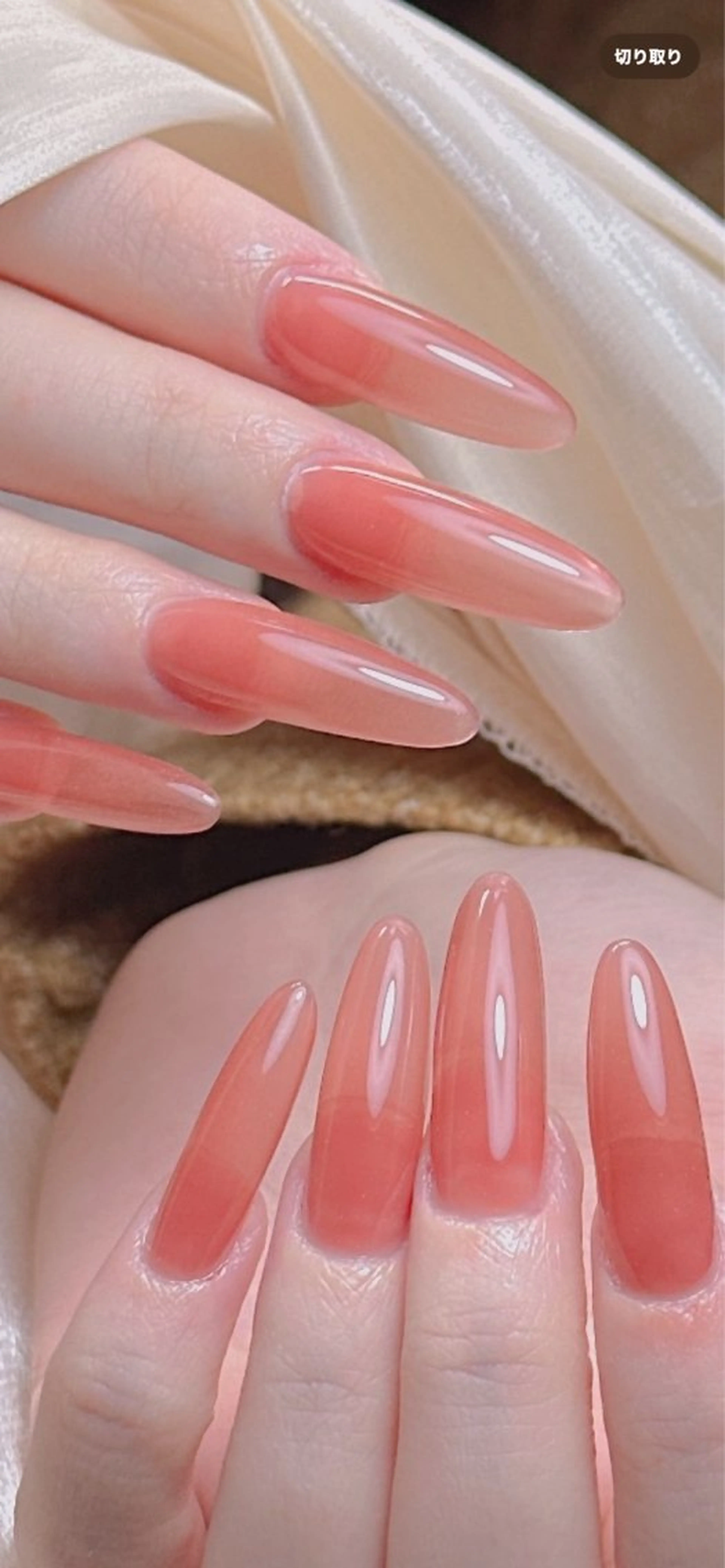 ネイル スカルプネイル ネイルチップ 桜 自宅ネイルサロンのネイルデザイン