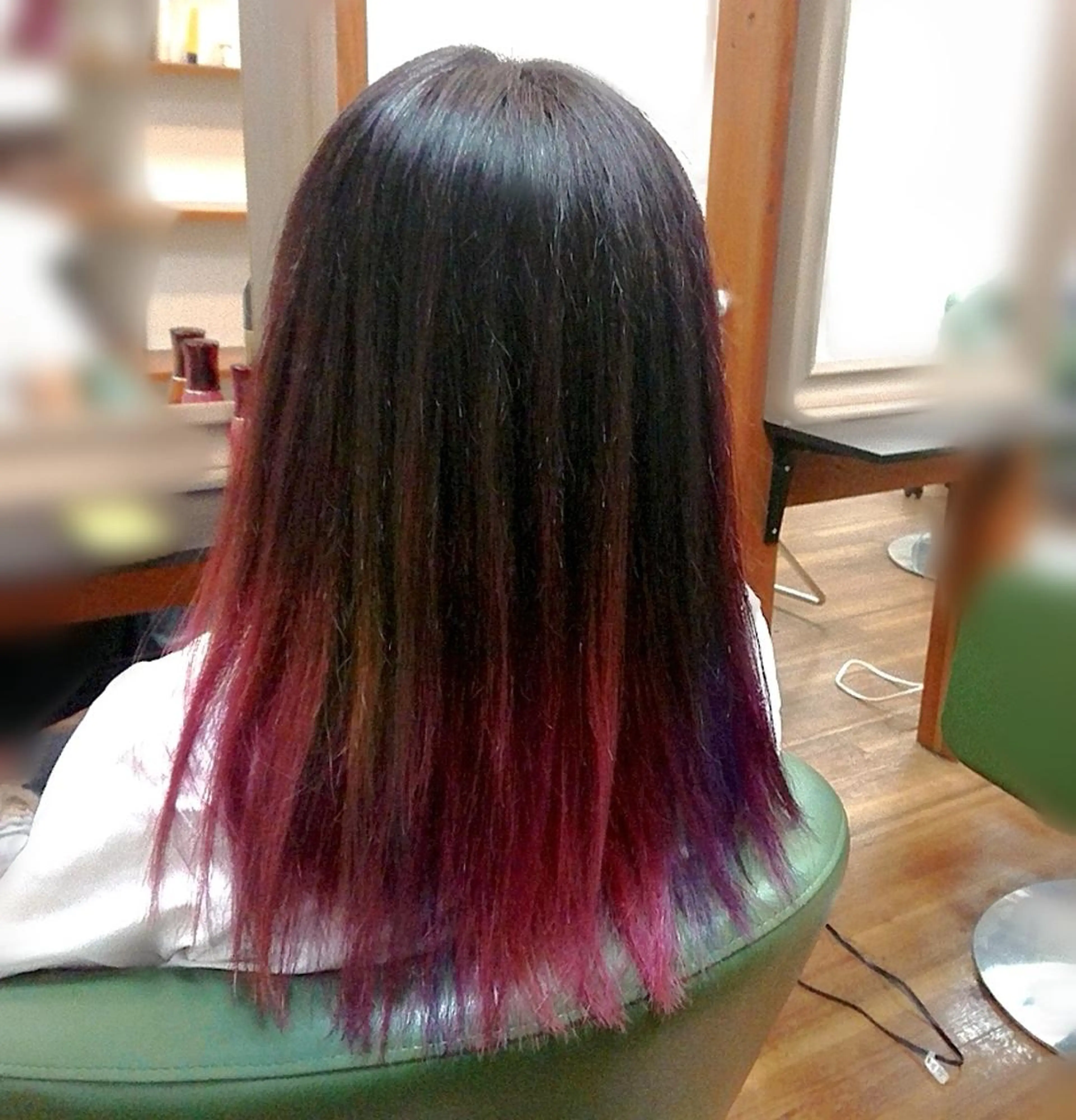 ロング ヘアカラー トリートメント 渡辺 康行のヘアスタイル