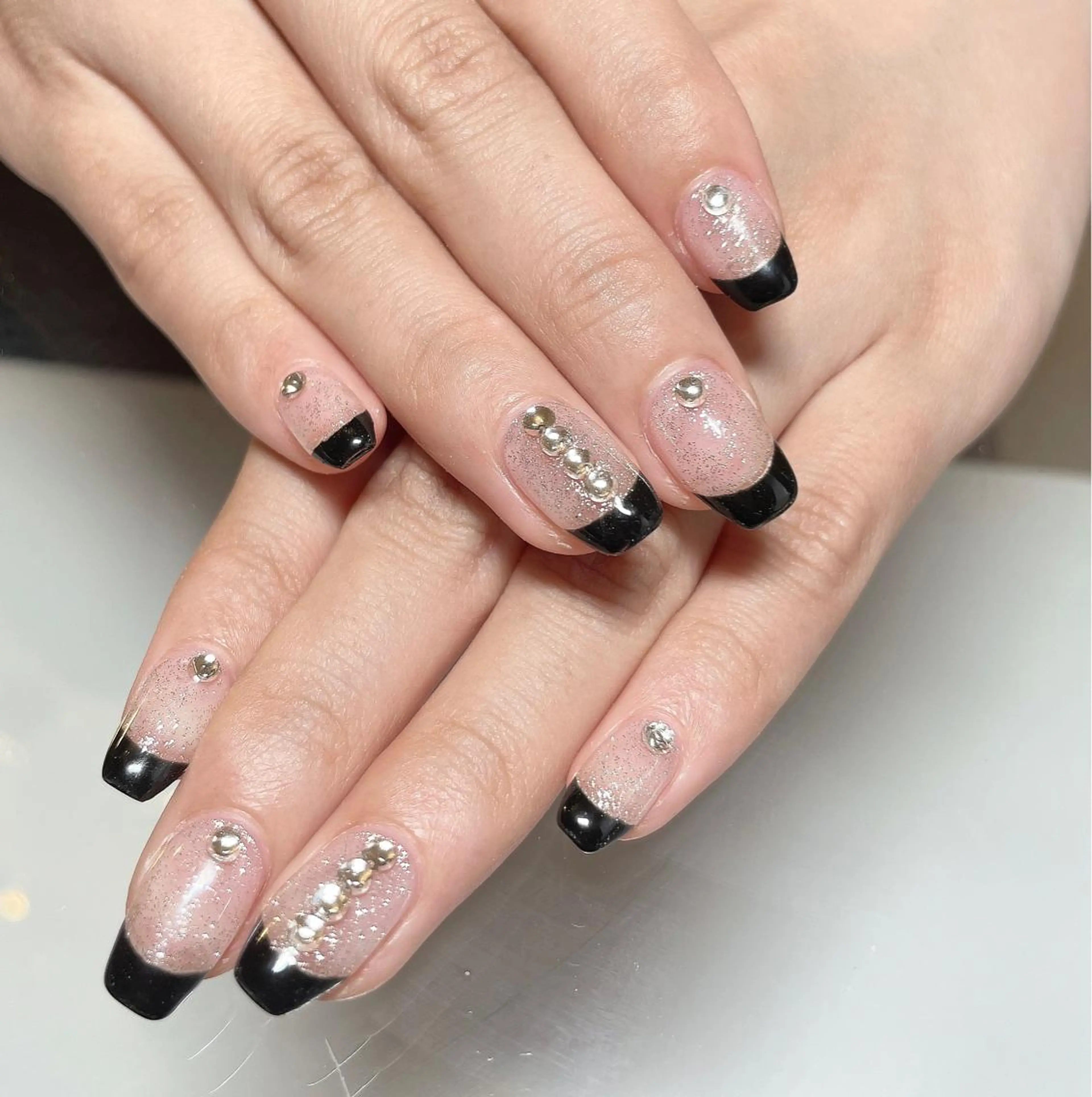 ネイル フレンチネイル ハンドネイル Nail room Lunaのネイルデザイン