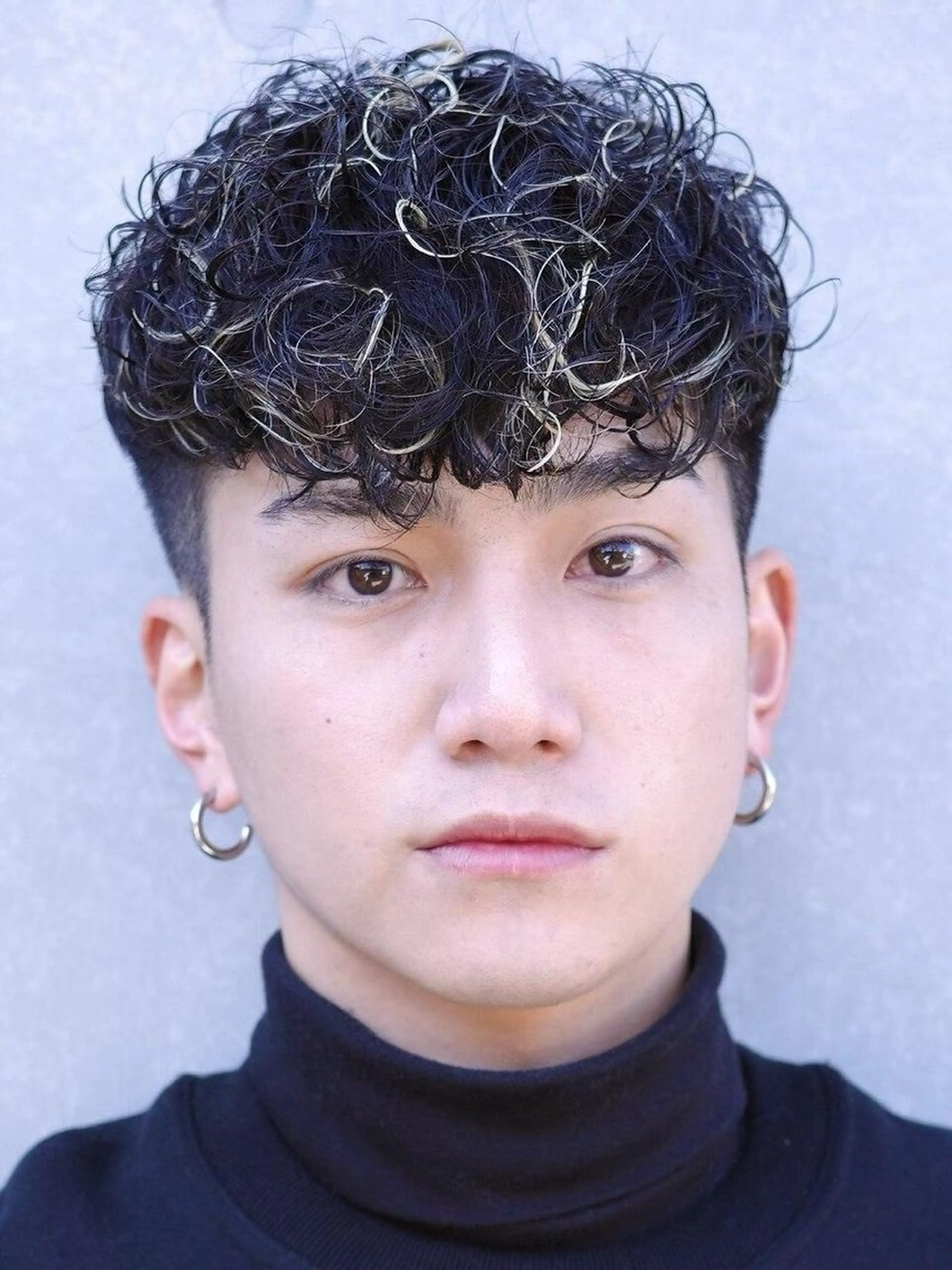 パーマ メンズ メンズパーマ カット パーマ fifth原宿 宮部蓮のヘアスタイル
