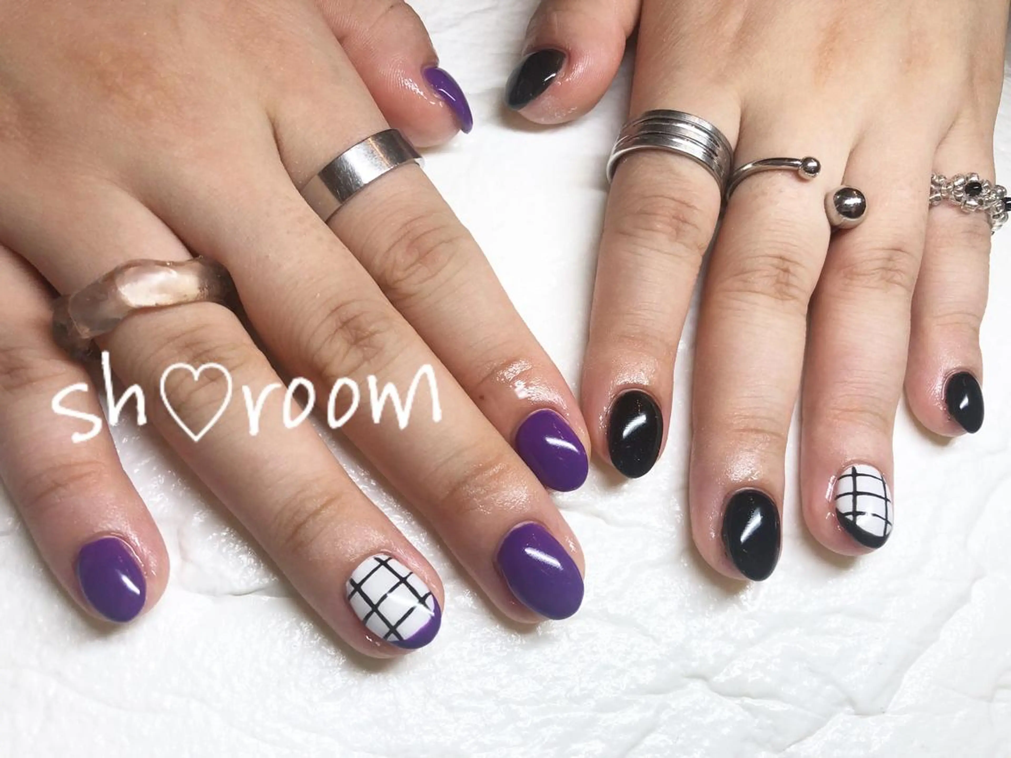 ネイル アートネイル フットネイル フレンチネイル ハロウィン キラキラネイル Nail salon Ruuのネイルデザイン