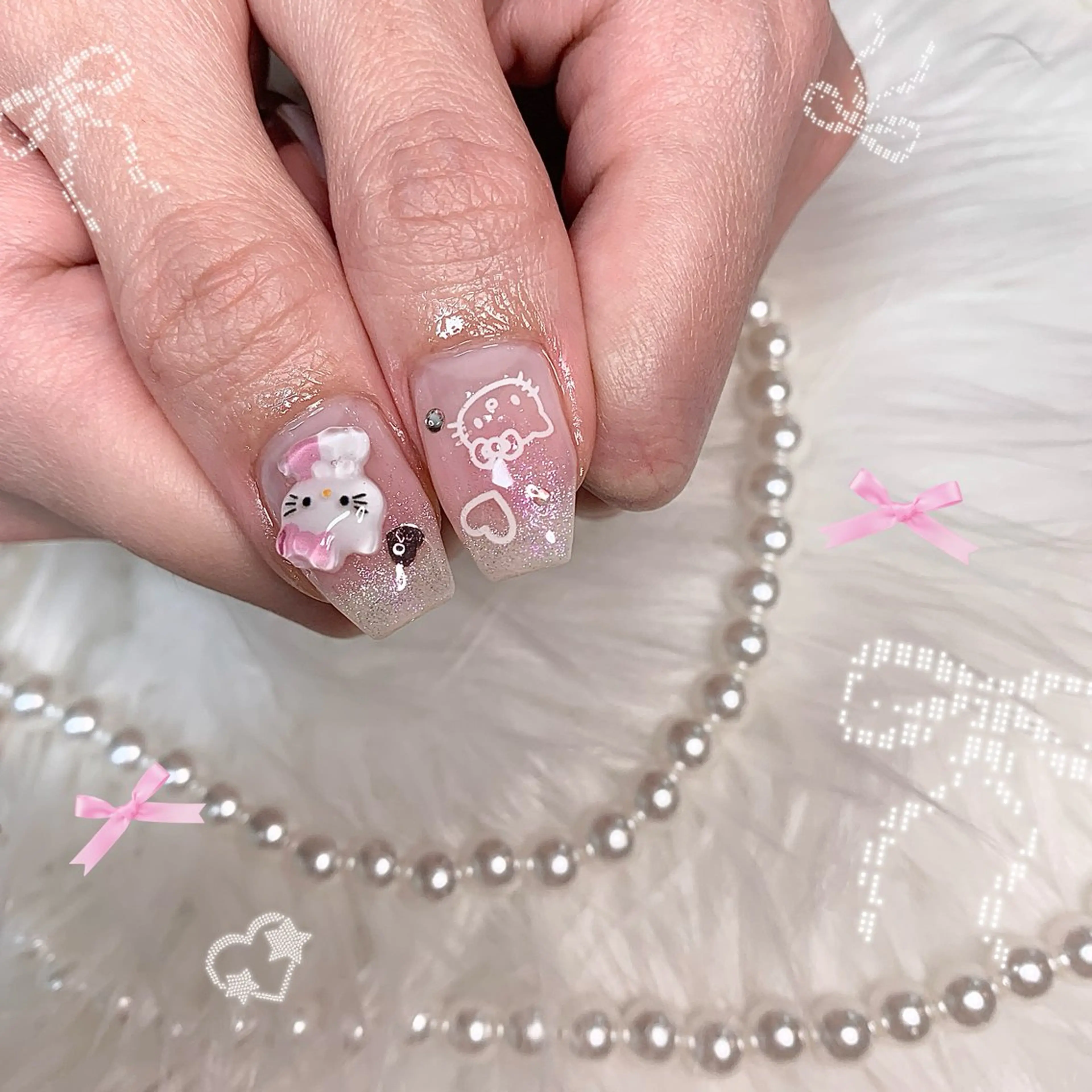 ネイル La neige* yuki 🐩🌙のネイルデザイン