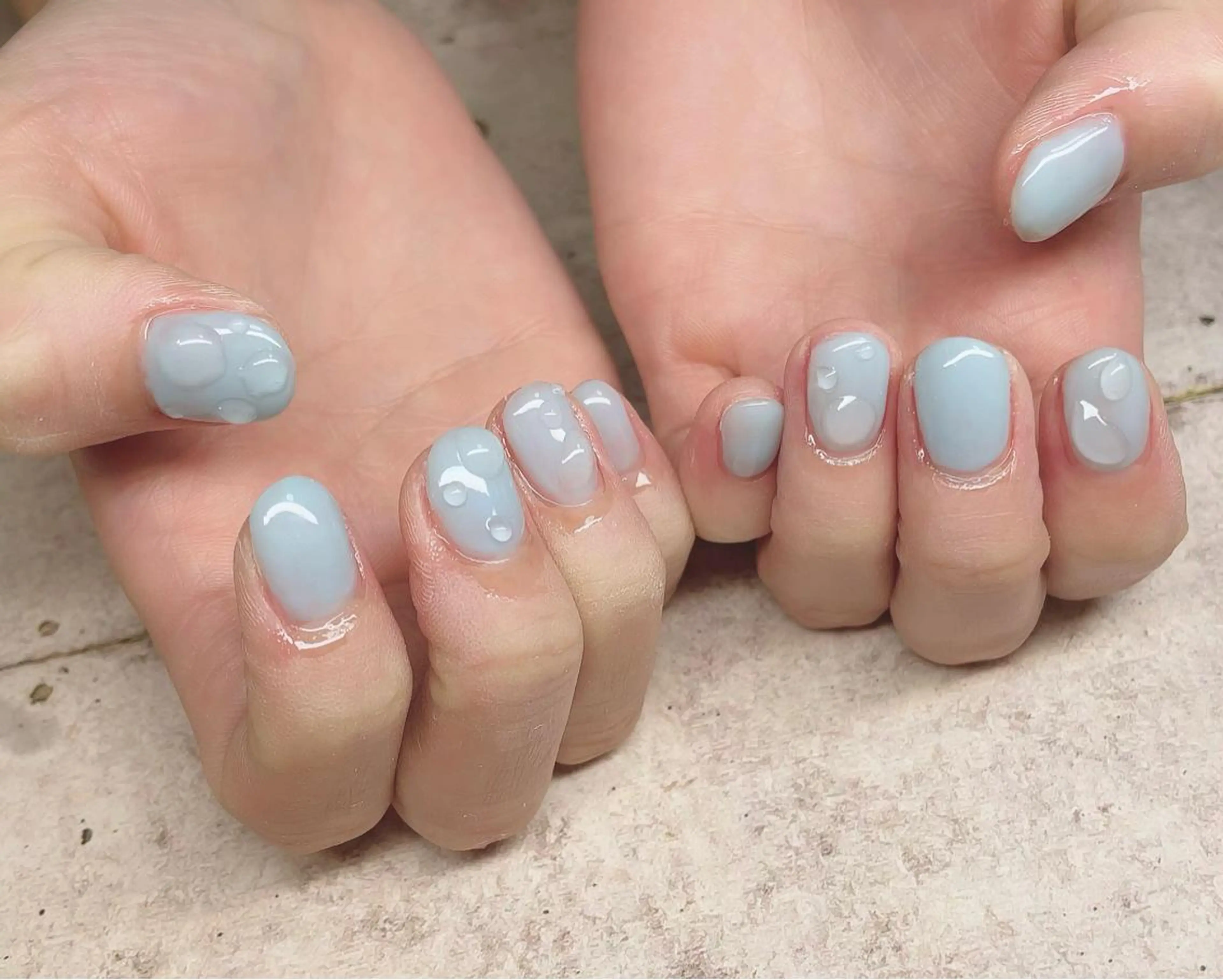 ショート ネイル 持ち込み ぷっくりネイル Nail_by N1のネイルデザイン