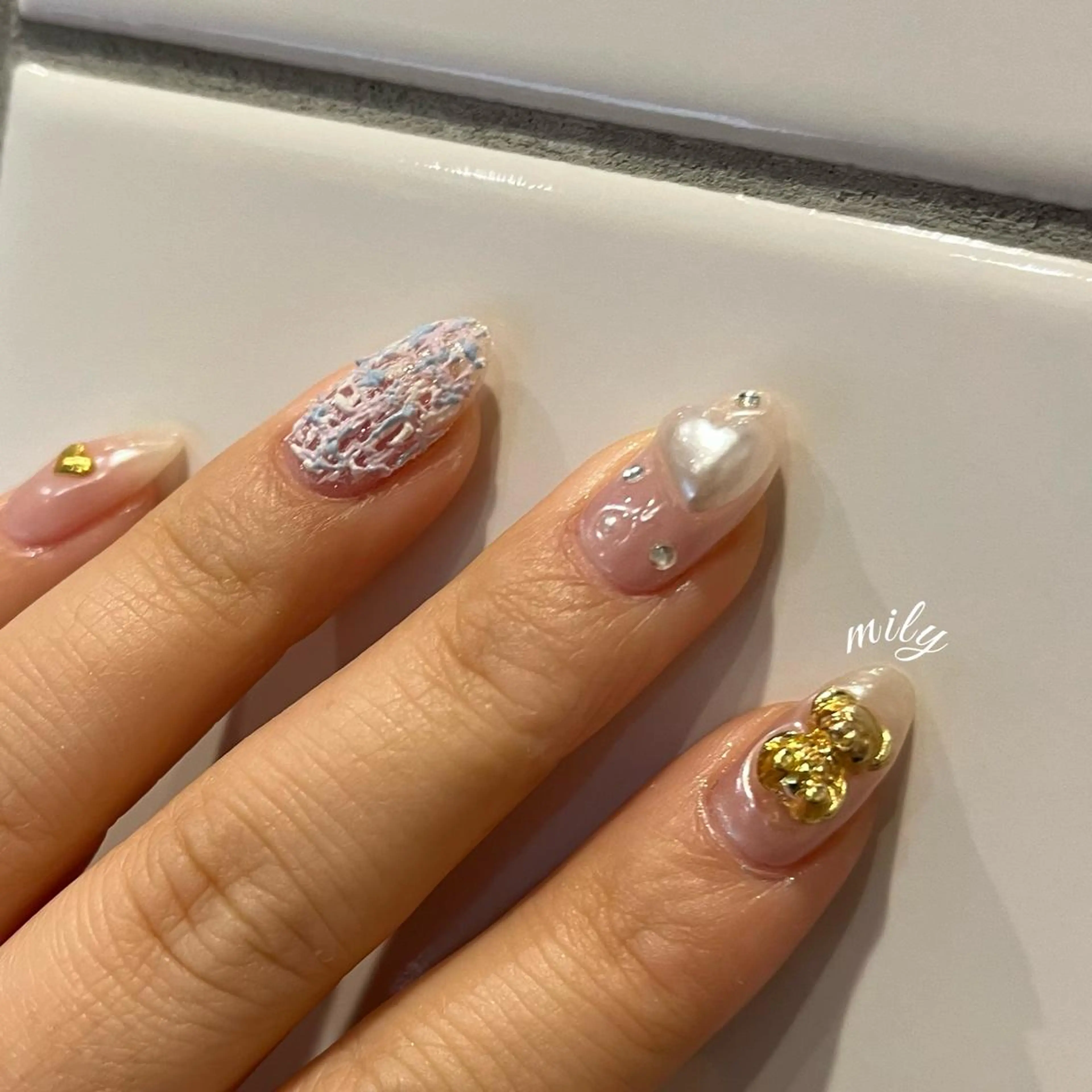 ネイル 韓国ネイル☁️ haruna🌛のネイルデザイン