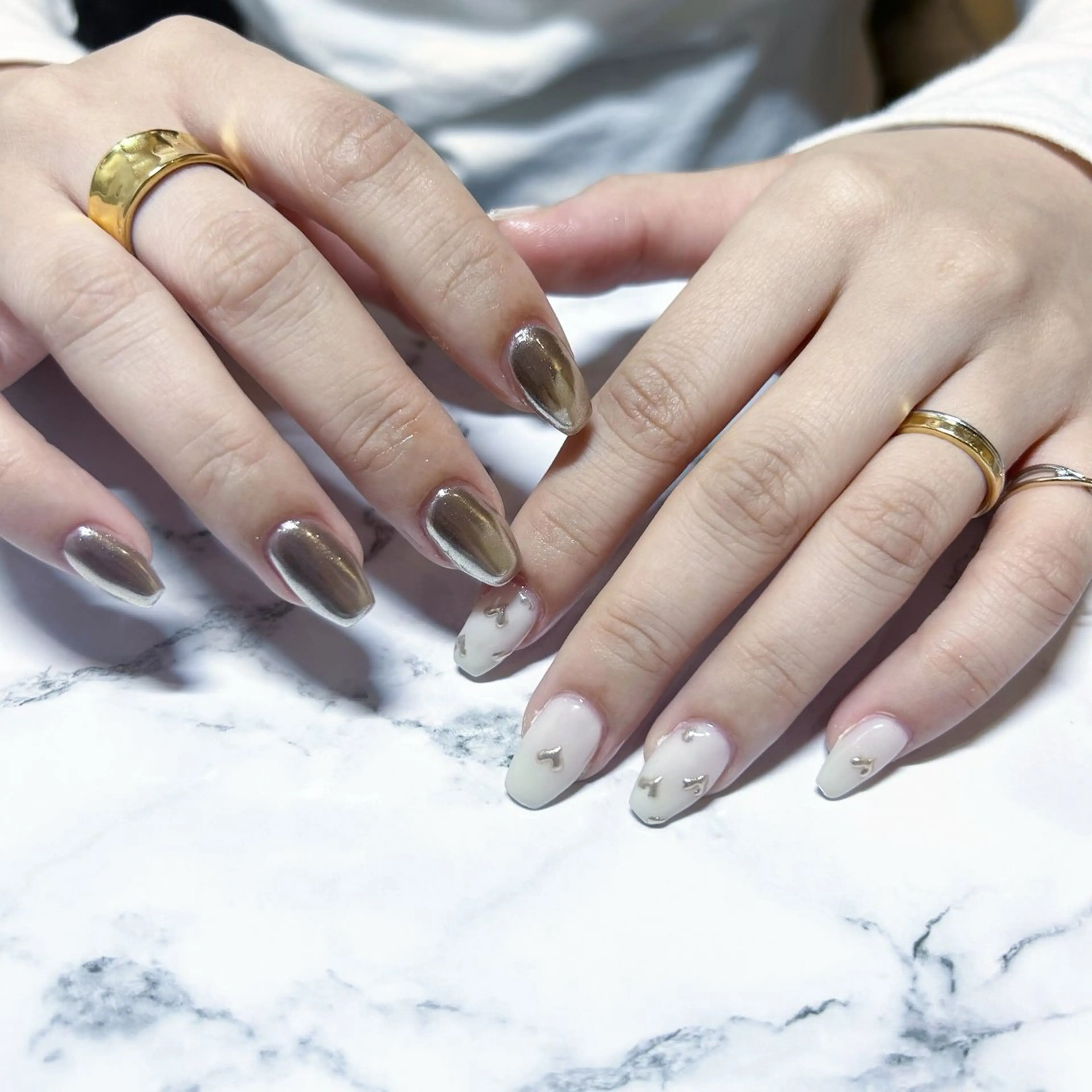 ネイル ハンドネイル ハンドケア she nail studio所属・room410 Mei.Sのネイルデザイン