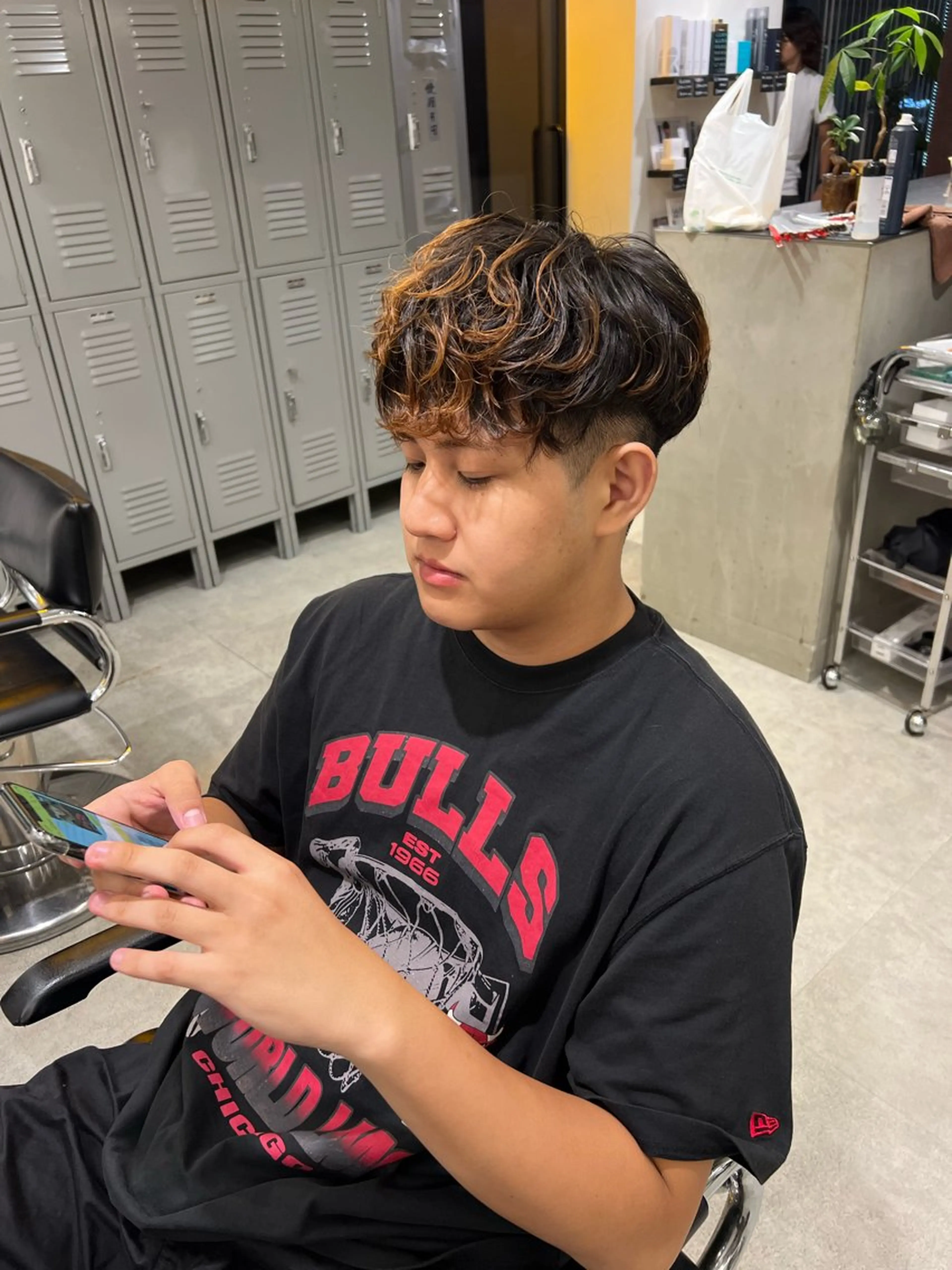 パーマ メンズ fifth PARK所属・fifth PARK HIN★T★のヘアスタイル