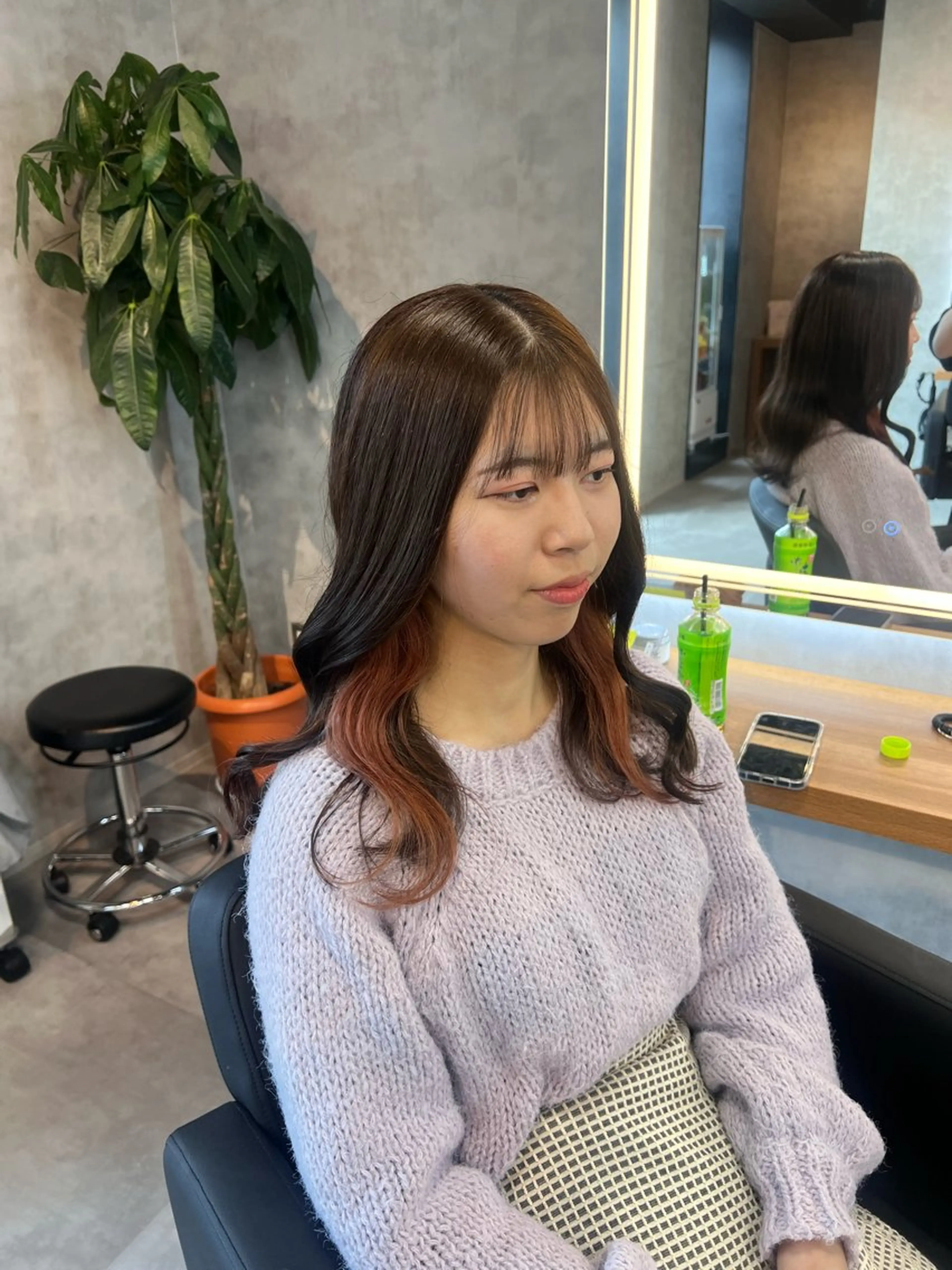 ロング カラー 💖札幌カラー 指名No.1💖玲奈のヘアスタイル