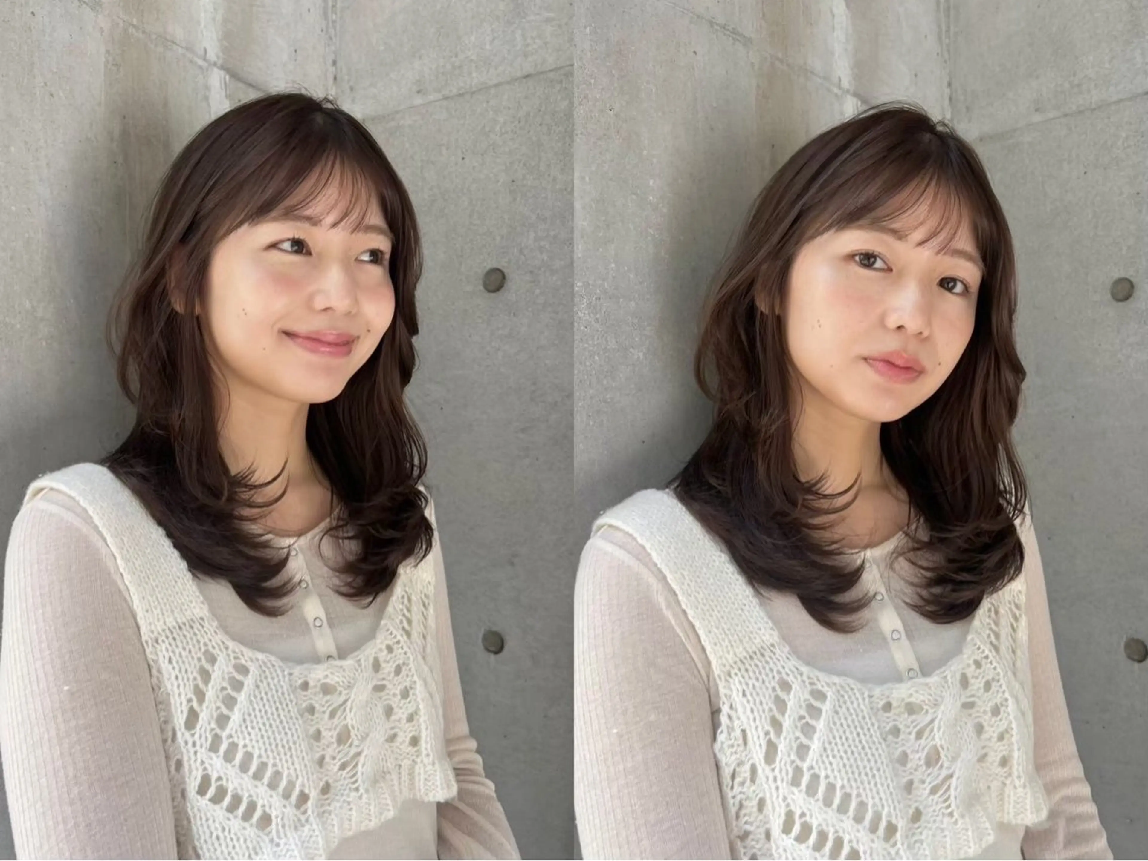 セミロング カラー ヘアカラー トリートメント Shiomih / Syumaのヘアスタイル