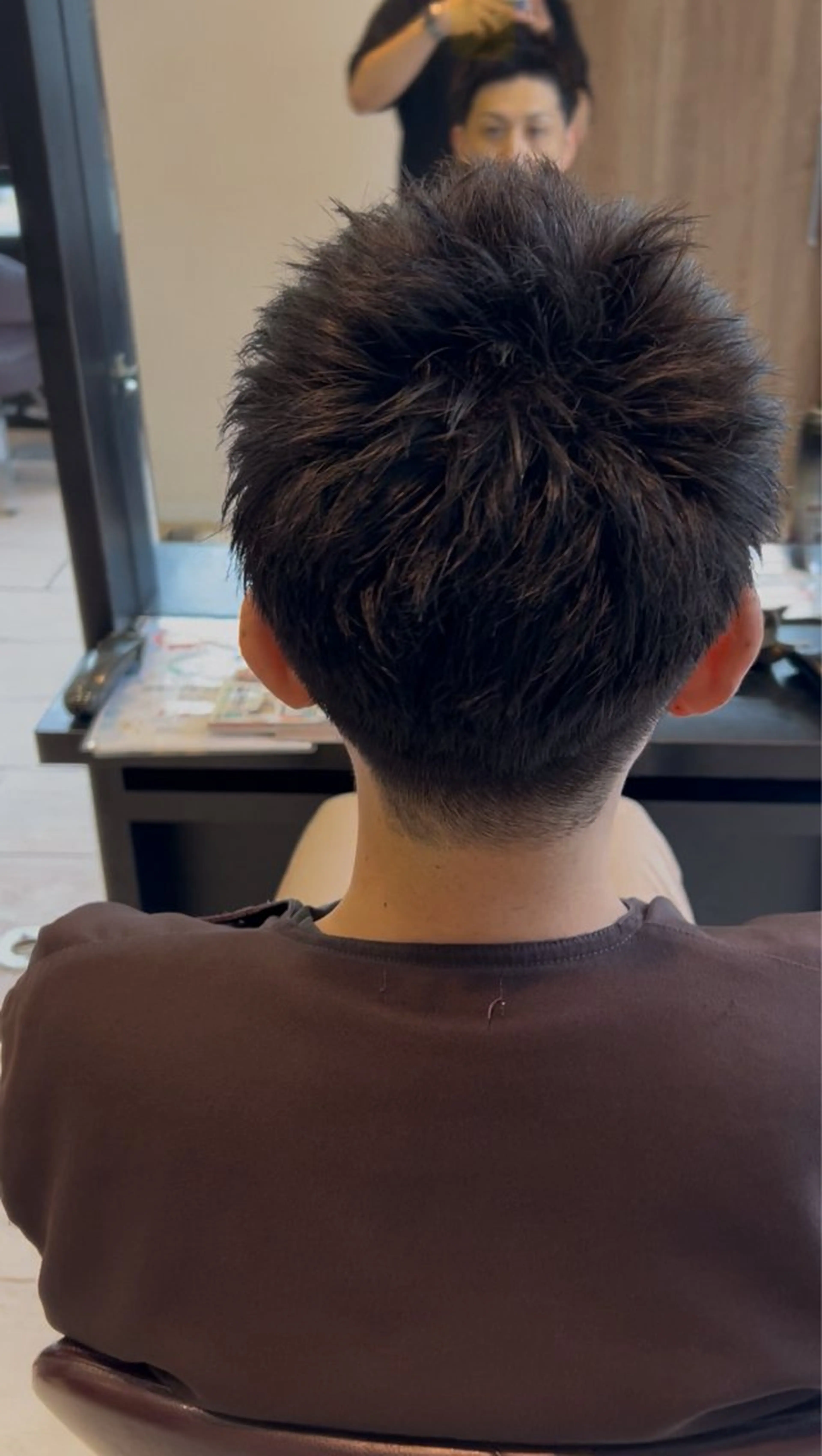 ショート メンズ EARTH大宮宮原店所属・ri kuのヘアスタイル