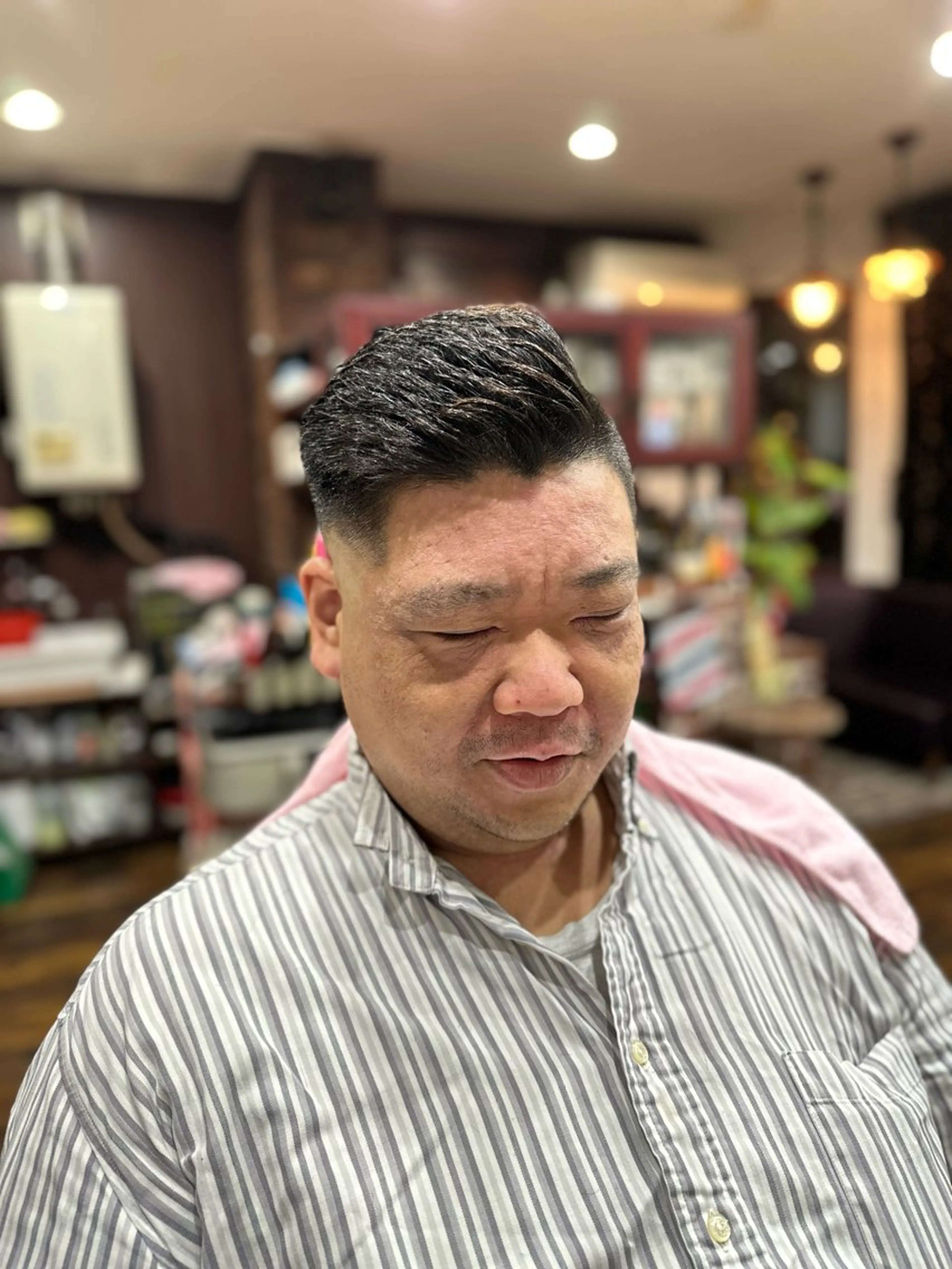 ショート メンズ フェードカット スキンフェード カット 💈ヤハギ カズキ　barberのヘアスタイル