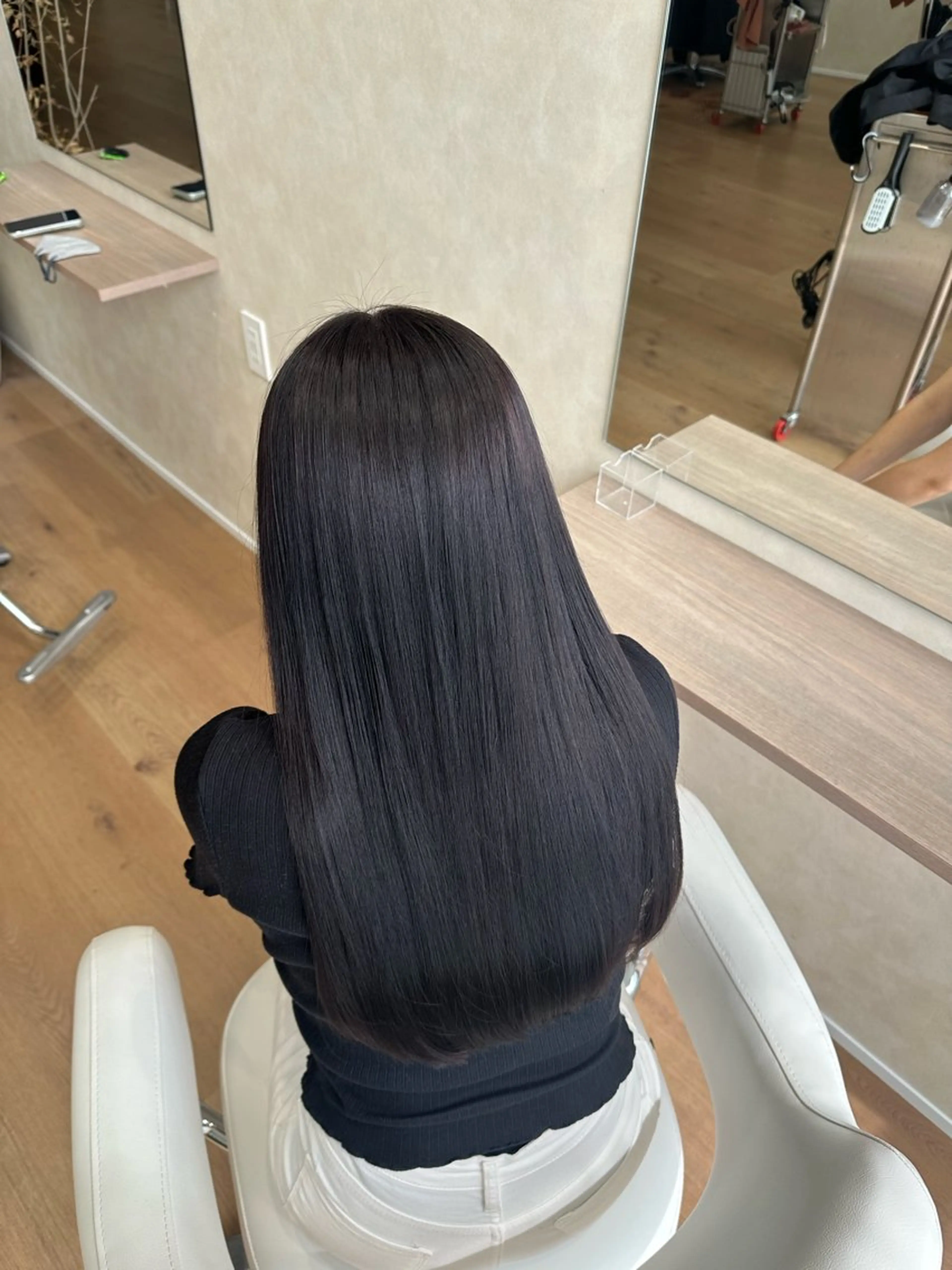 ロング カラー 髪質改善 支持率 Ｎｏ.1いぶきのヘアスタイル