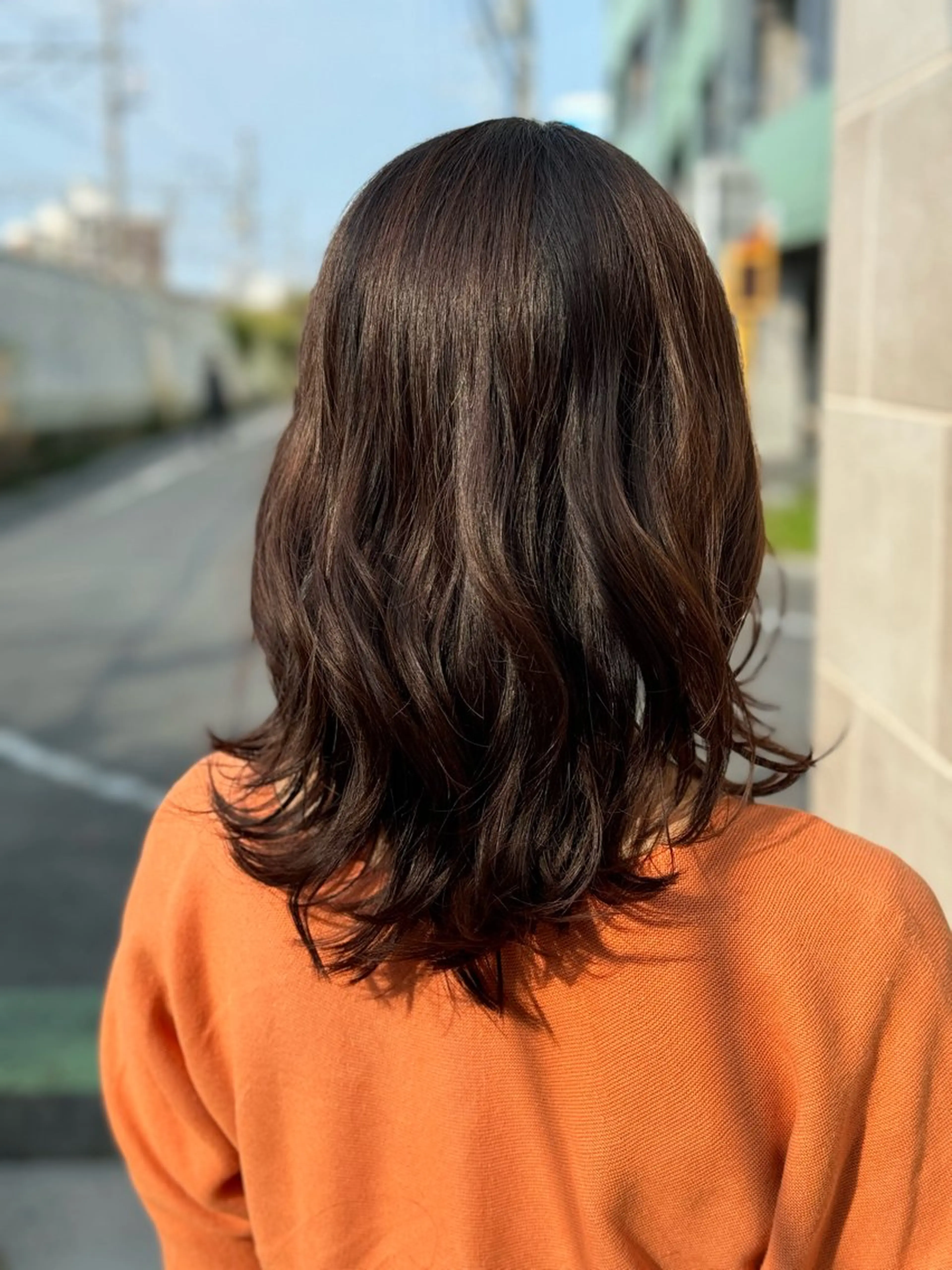 ミディアム 似合わせ/たにざわ しんごう≫南草津のヘアスタイル