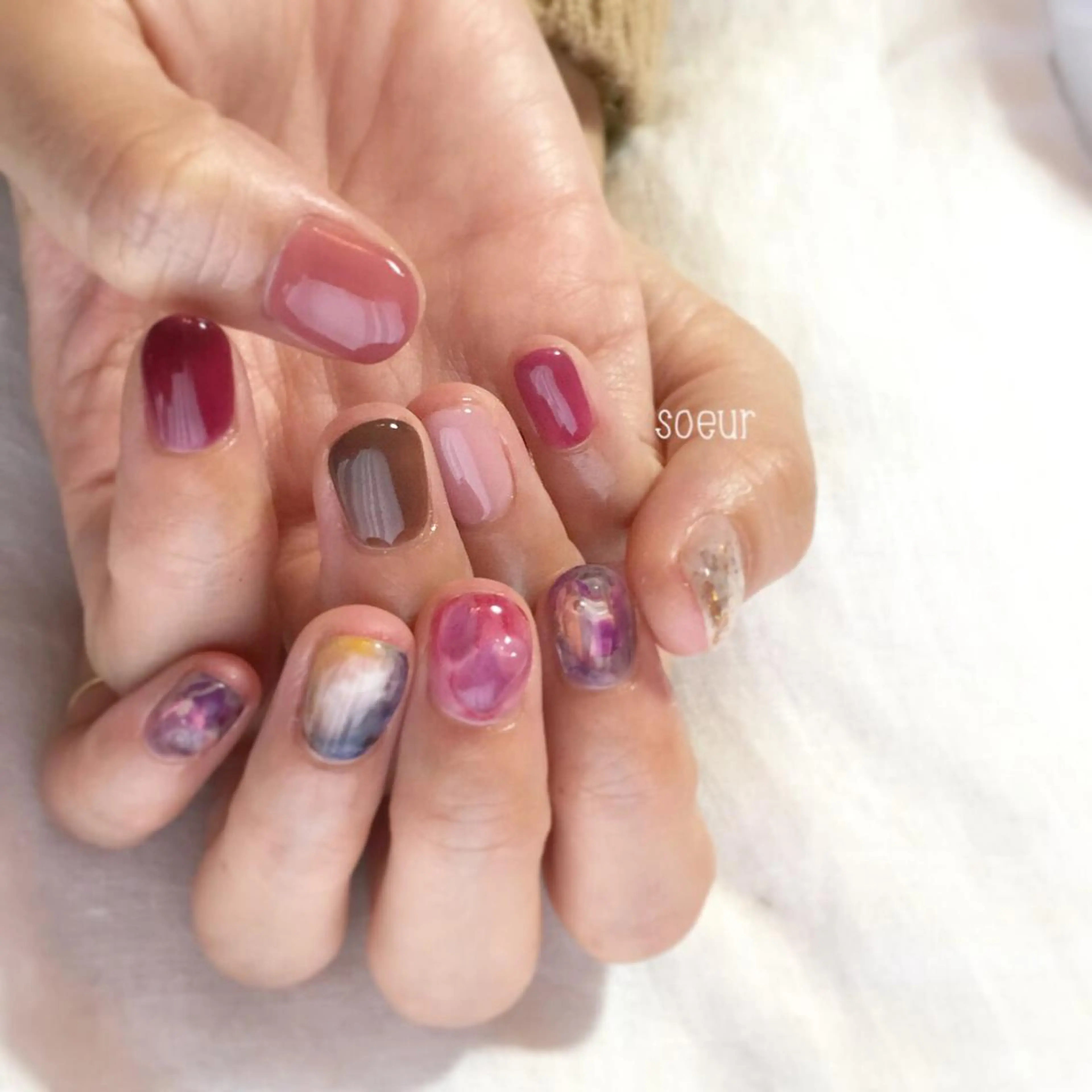 ネイル soeur_ 武蔵浦和のネイルデザイン