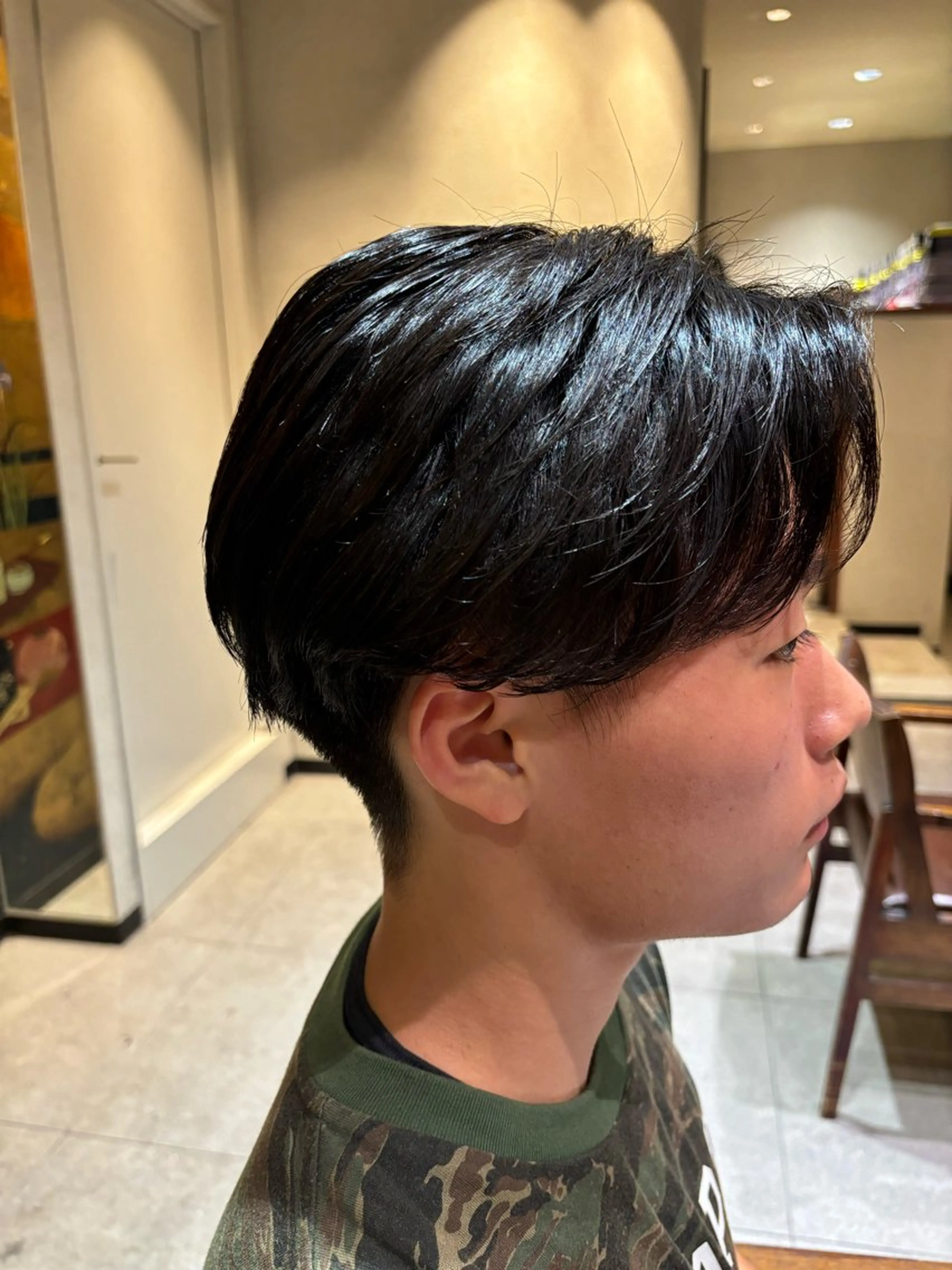 パーマ メンズ 【メンズ限定】原 唯登のヘアスタイル