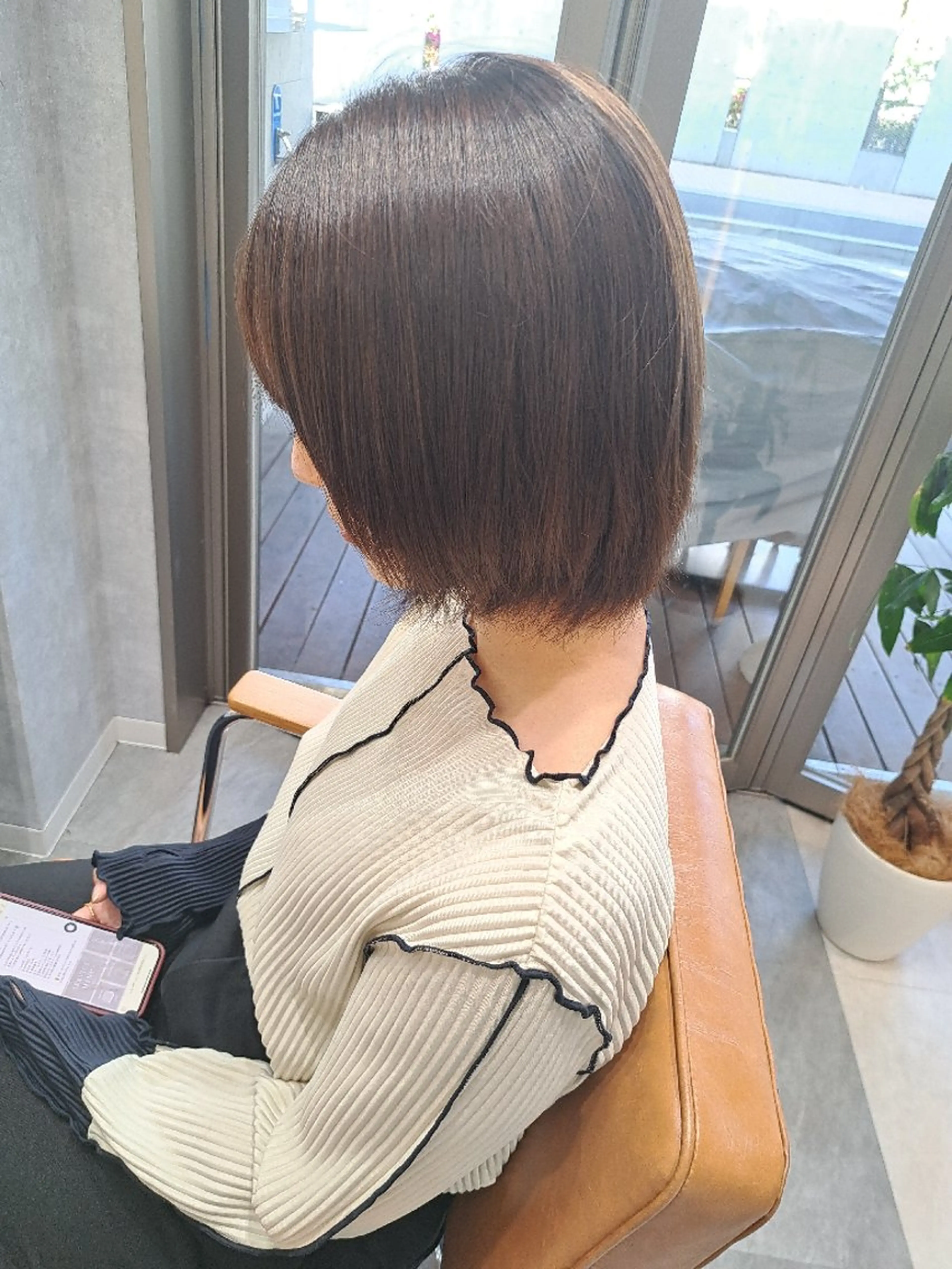 カットカラーの写真