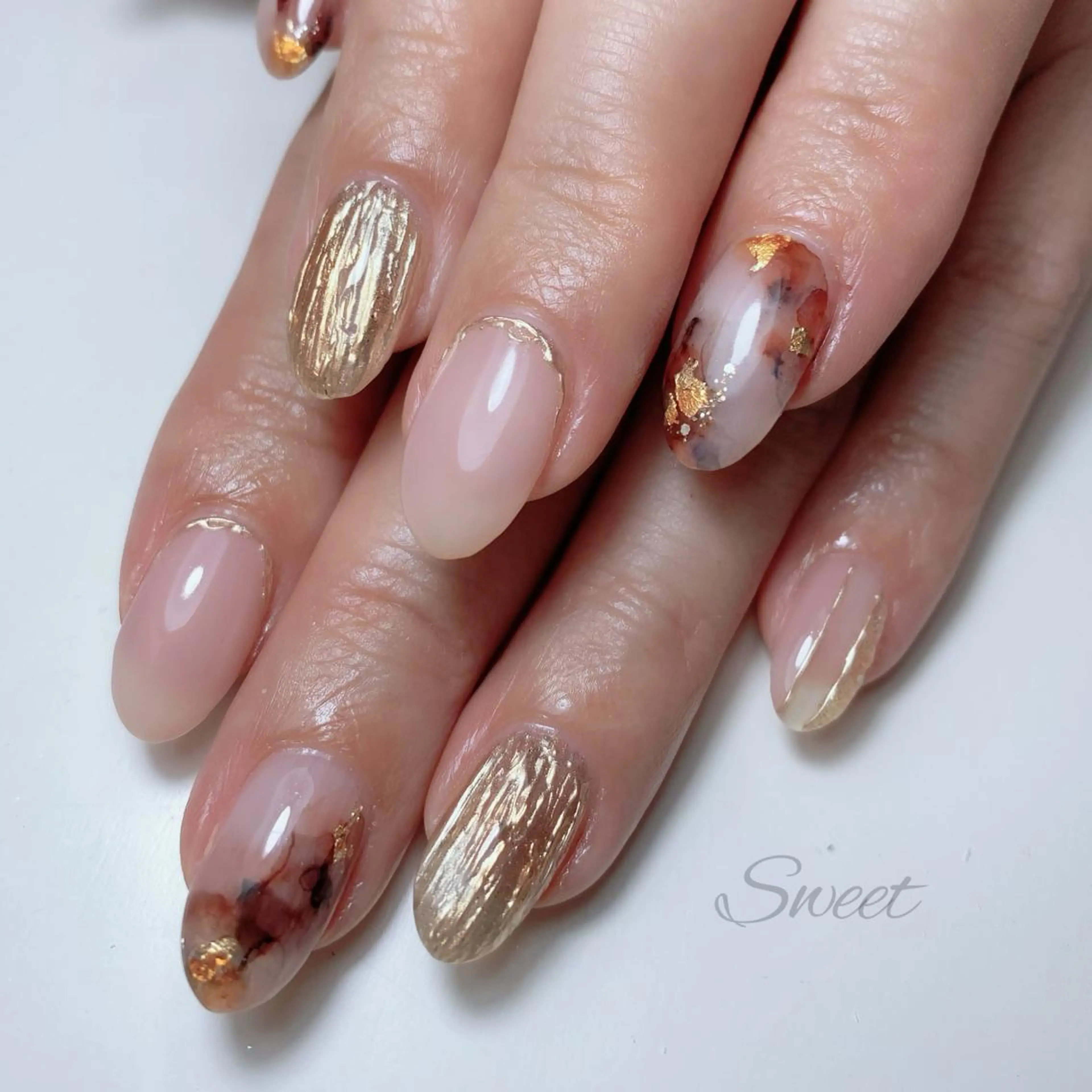 ネイル sweet 仲野陽子のネイルデザイン