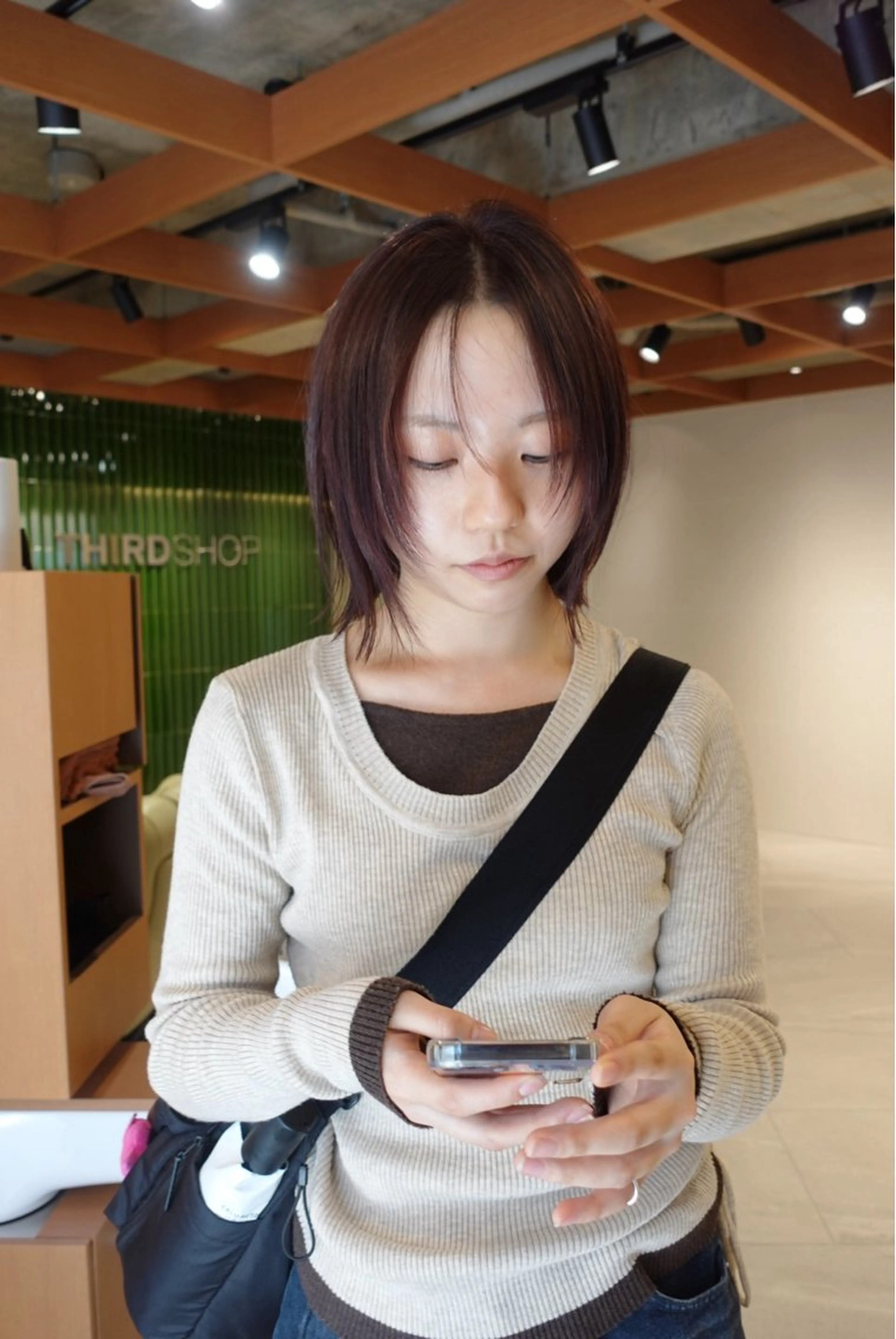 ミディアム カラー カット ヘアカラー トリートメント kakeru/ボブ パーマ/レイヤーのヘアスタイル