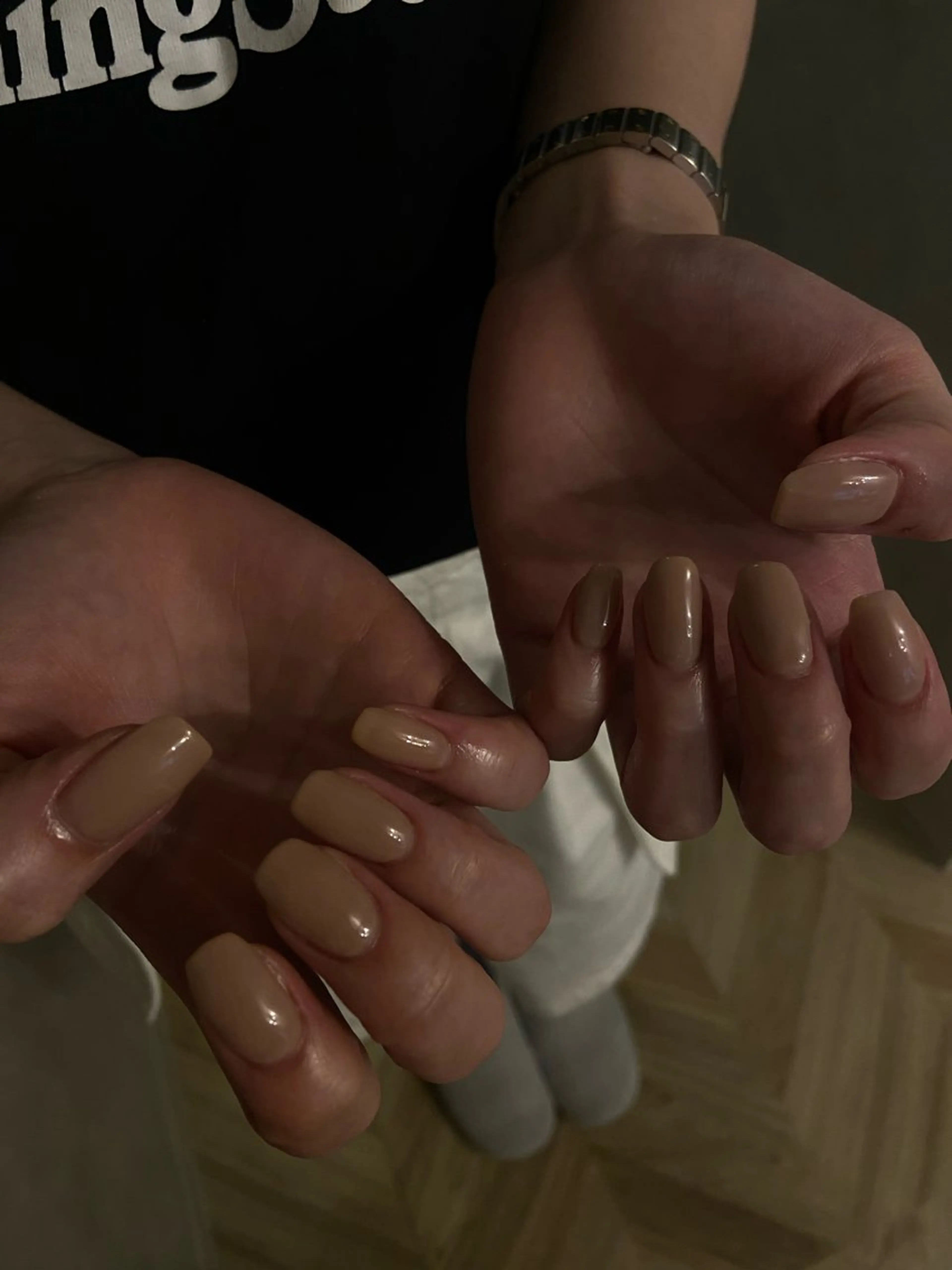 ネイル ワンカラーネイル filonnail mokaのネイルデザイン