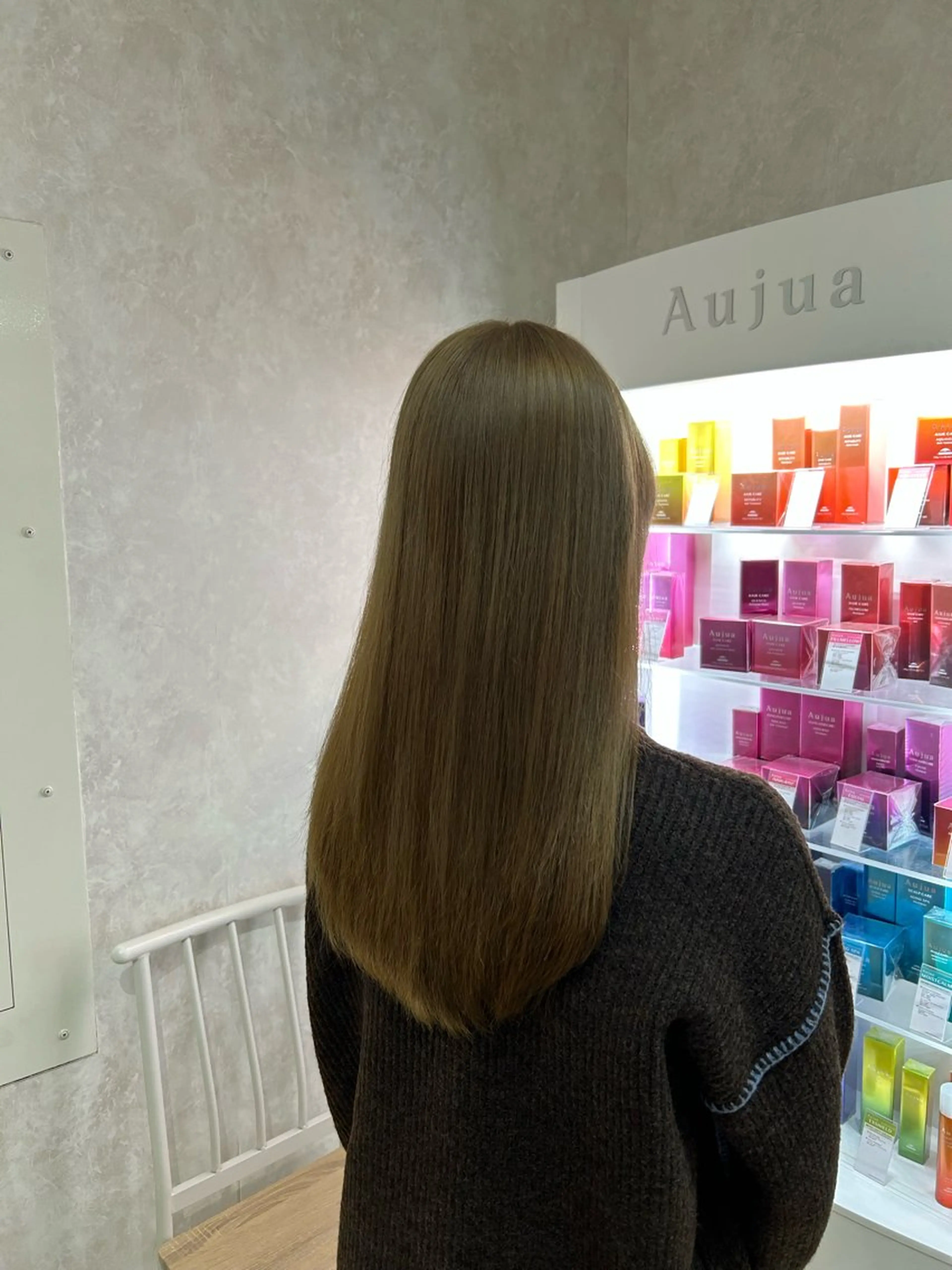 セミロング カラー カット ヘアカラー トリートメント ヘアセット 💙まこと💙艶 カラー(Rico)のヘアスタイル