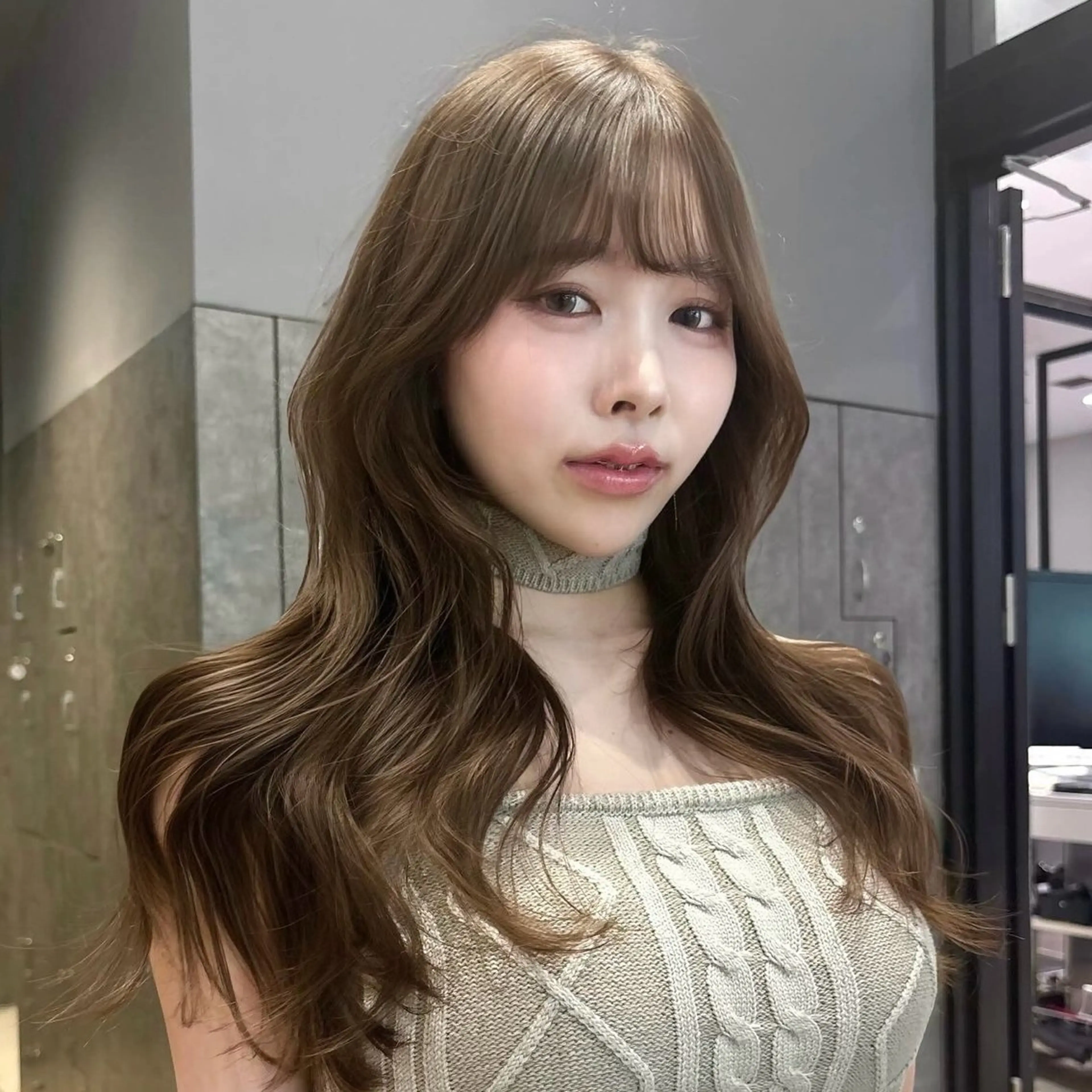 【🍀モニター募集🍀】【SNS投稿用📸】 レイヤーカット✂️カラーの同時施術も可能です⭕️❕の写真