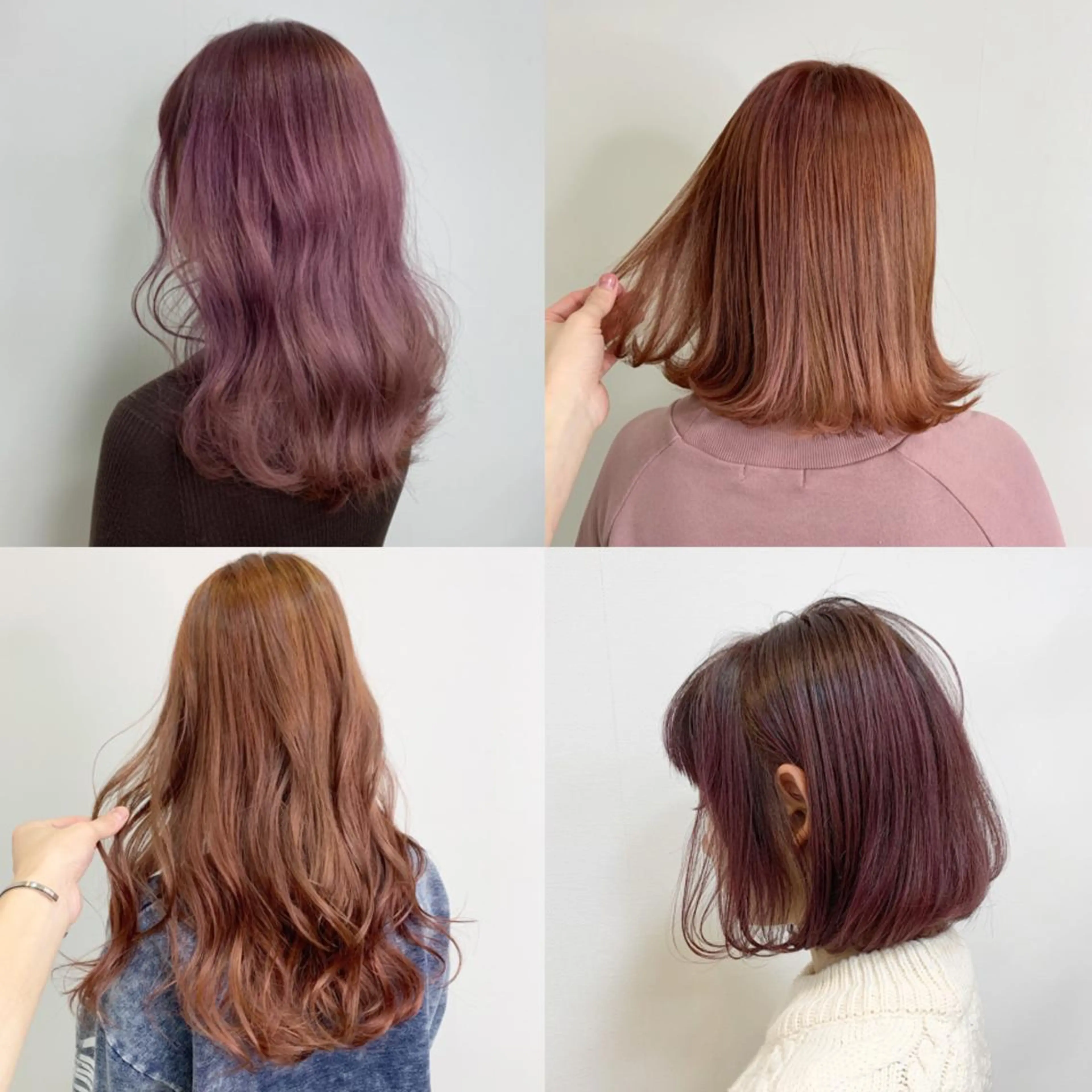 セミロング レイヤー×縮毛矯正 深見 拓のヘアスタイル