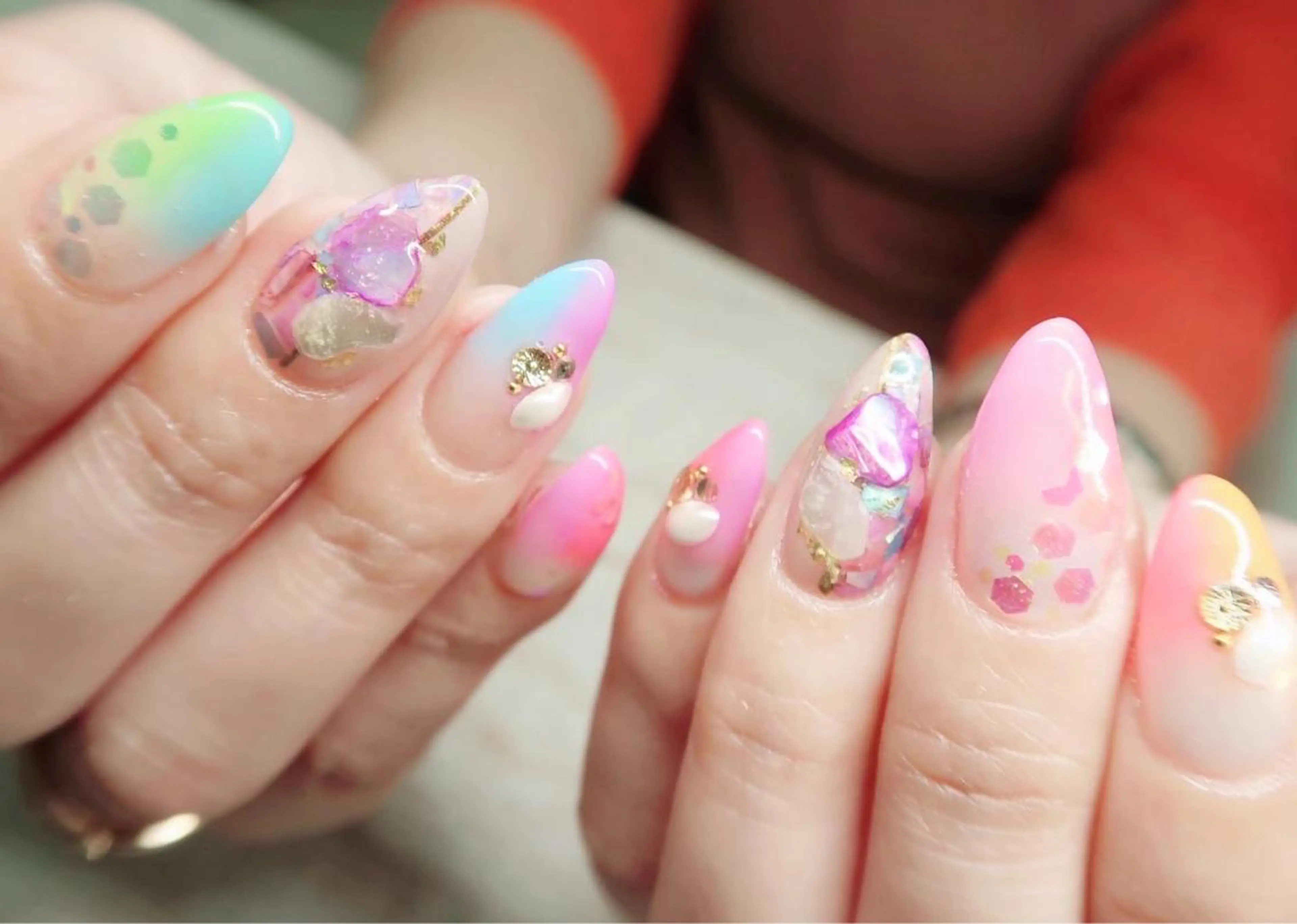 ネイル ハンドネイル Fielia momoのネイルデザイン