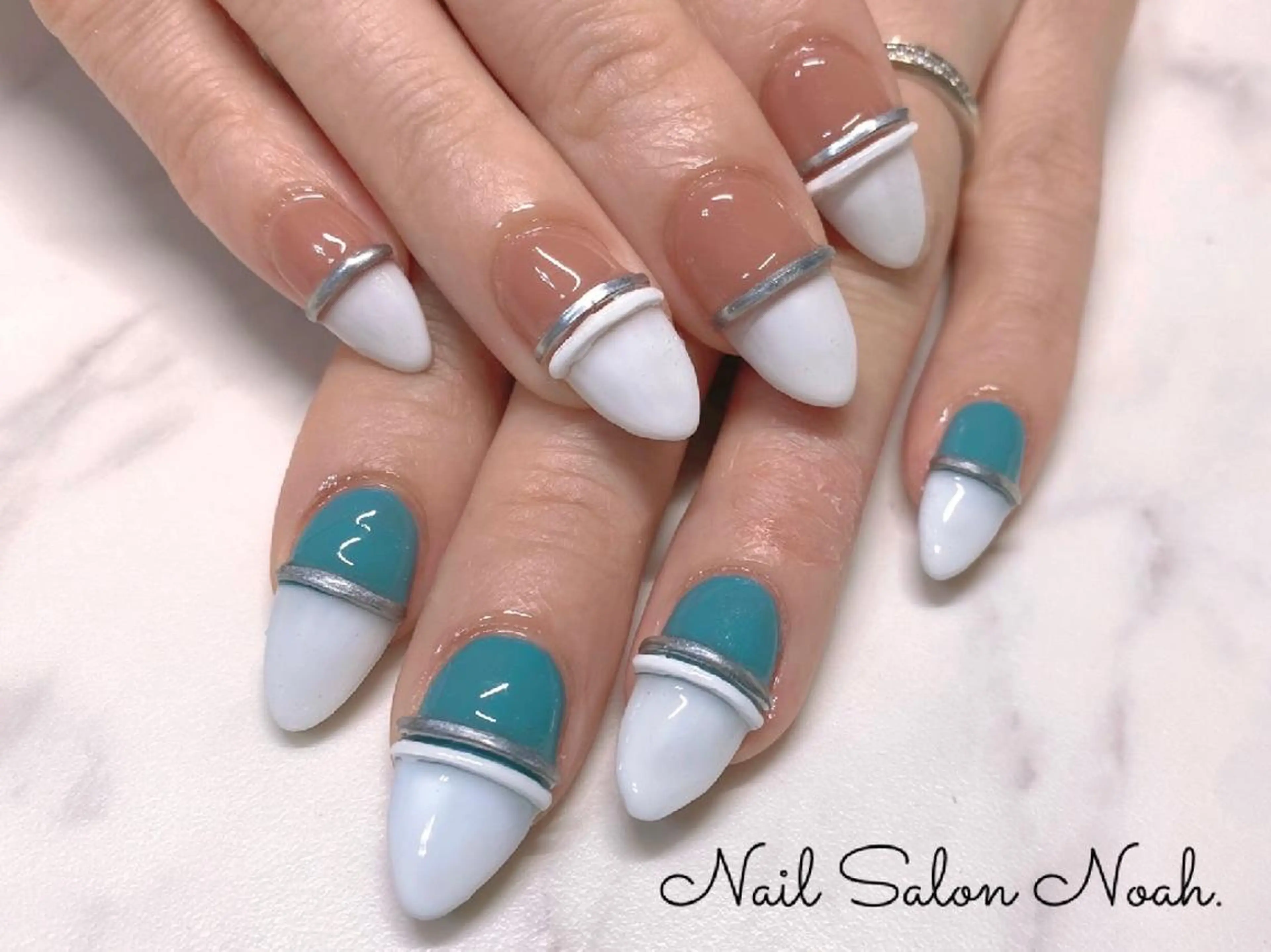 ネイル 持ち込み ハンドネイル Nail Salon Noah.のネイルデザイン